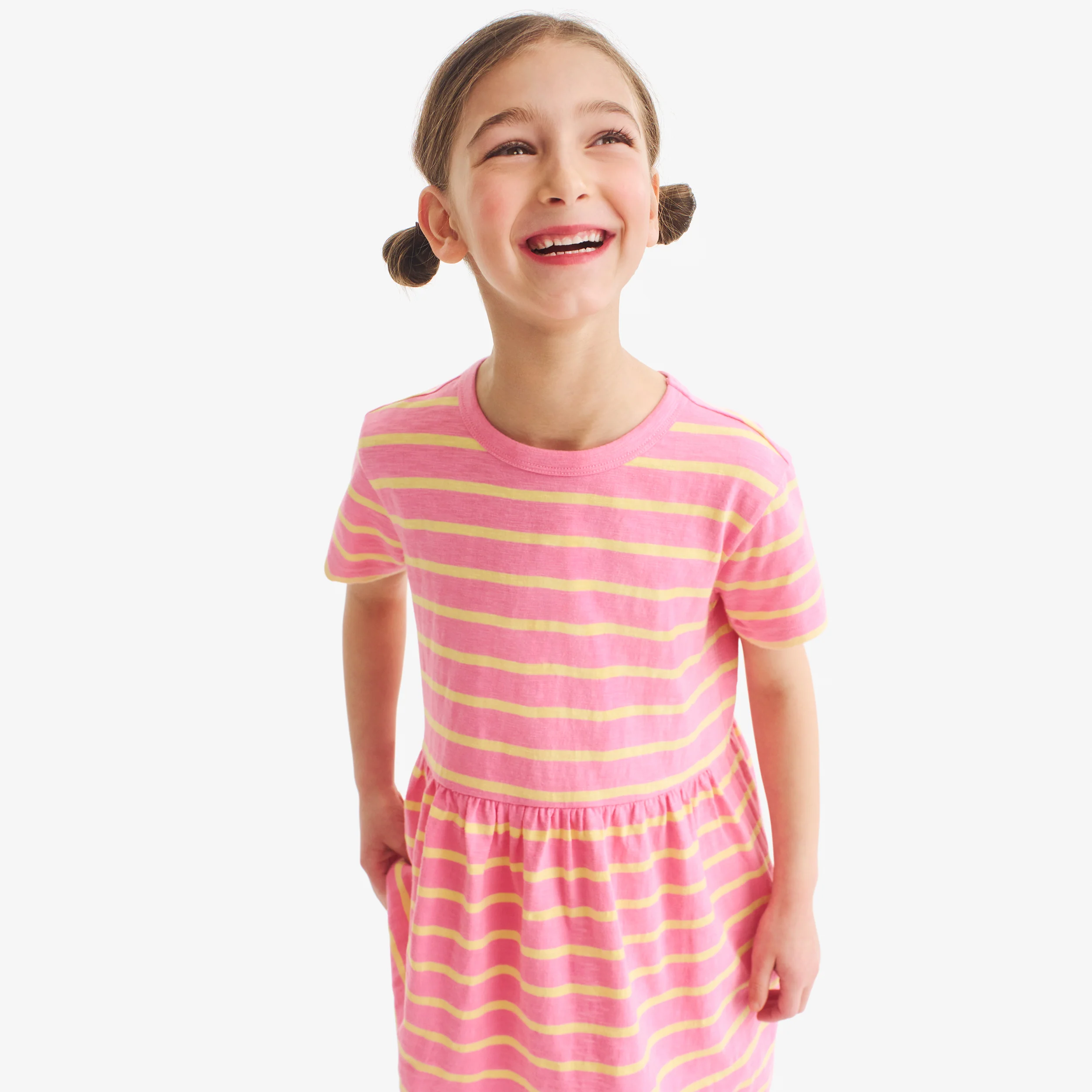 Kids stripe easy dress - Image 4