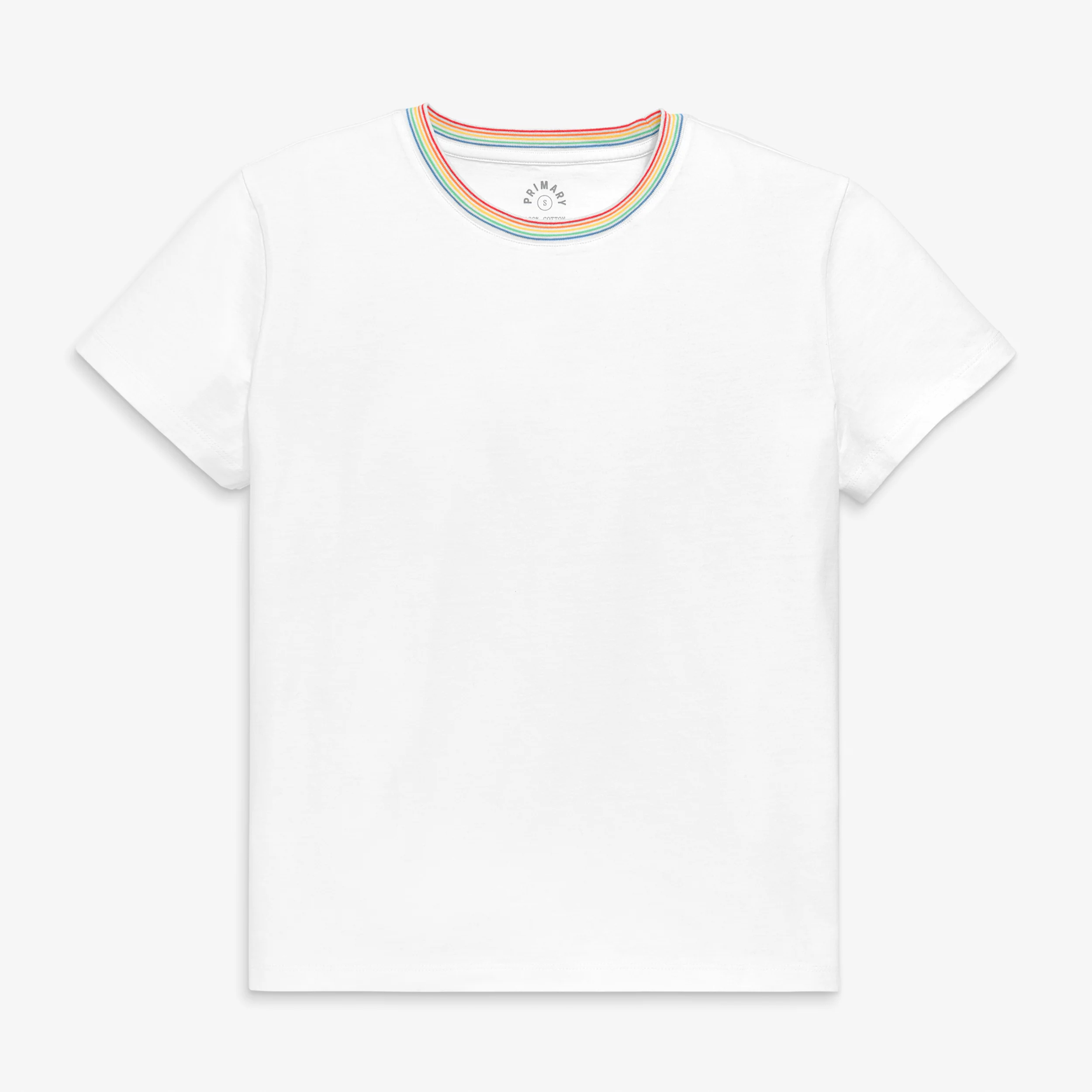 Clearance adult easy rainbow ringer tee (women’s fit) - Image 2