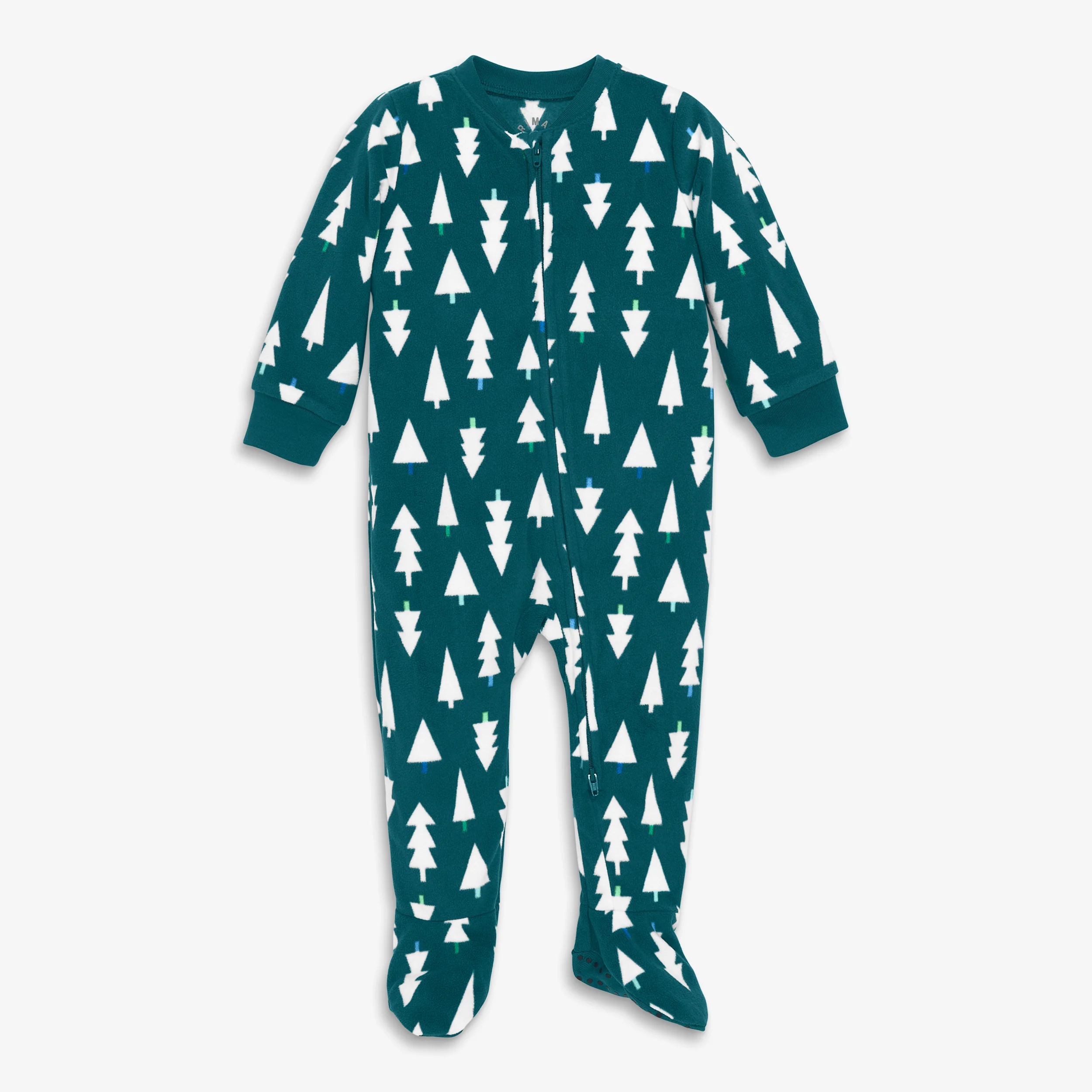 Baby fleece zip footie - Image 5