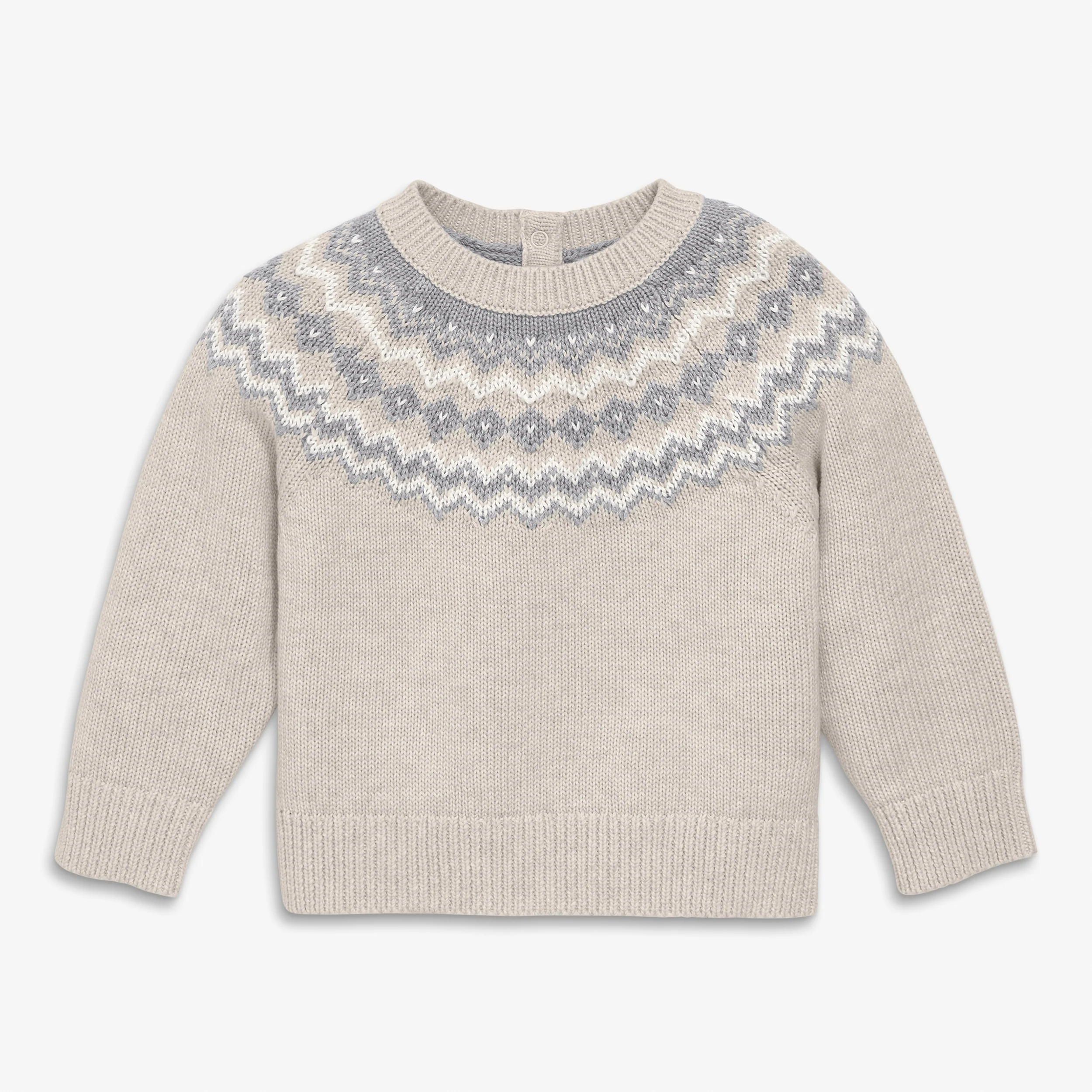 Baby fair isle sweater - Image 3