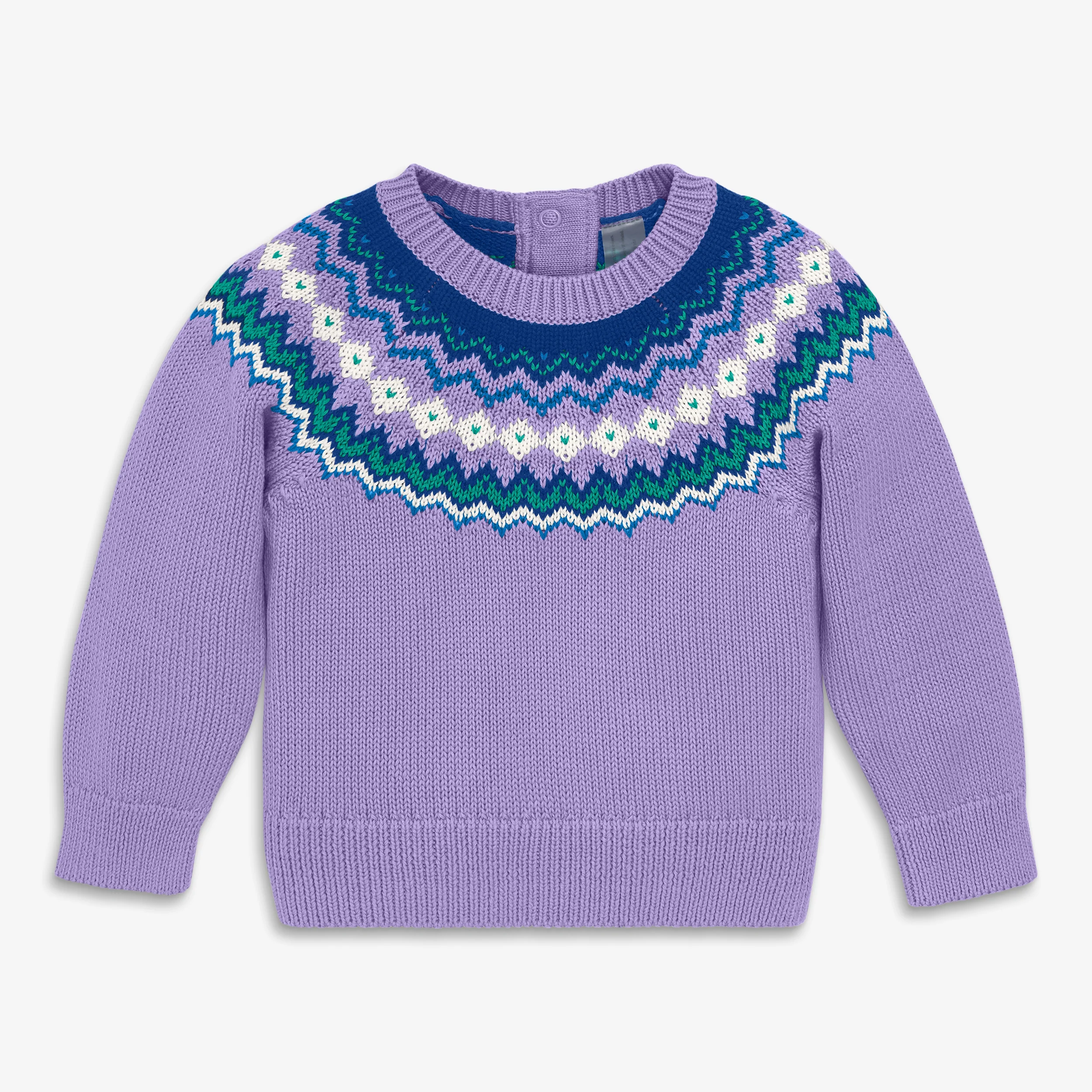 Baby fair isle sweater - Image 4