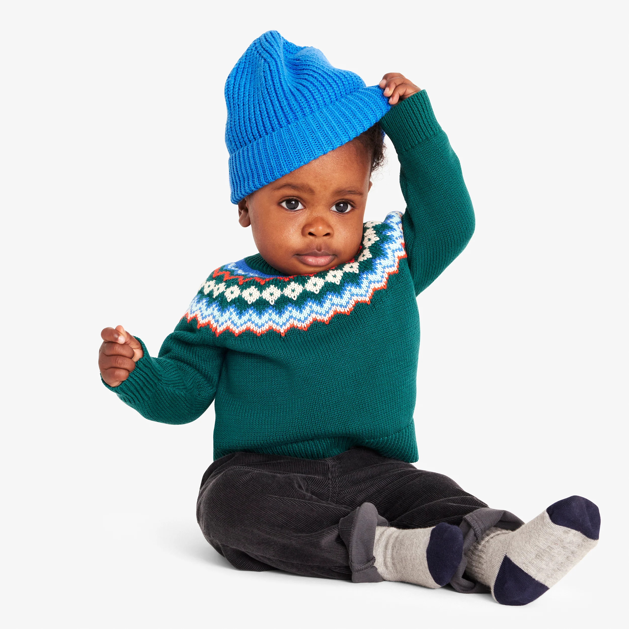 Baby fair isle sweater - Image 5