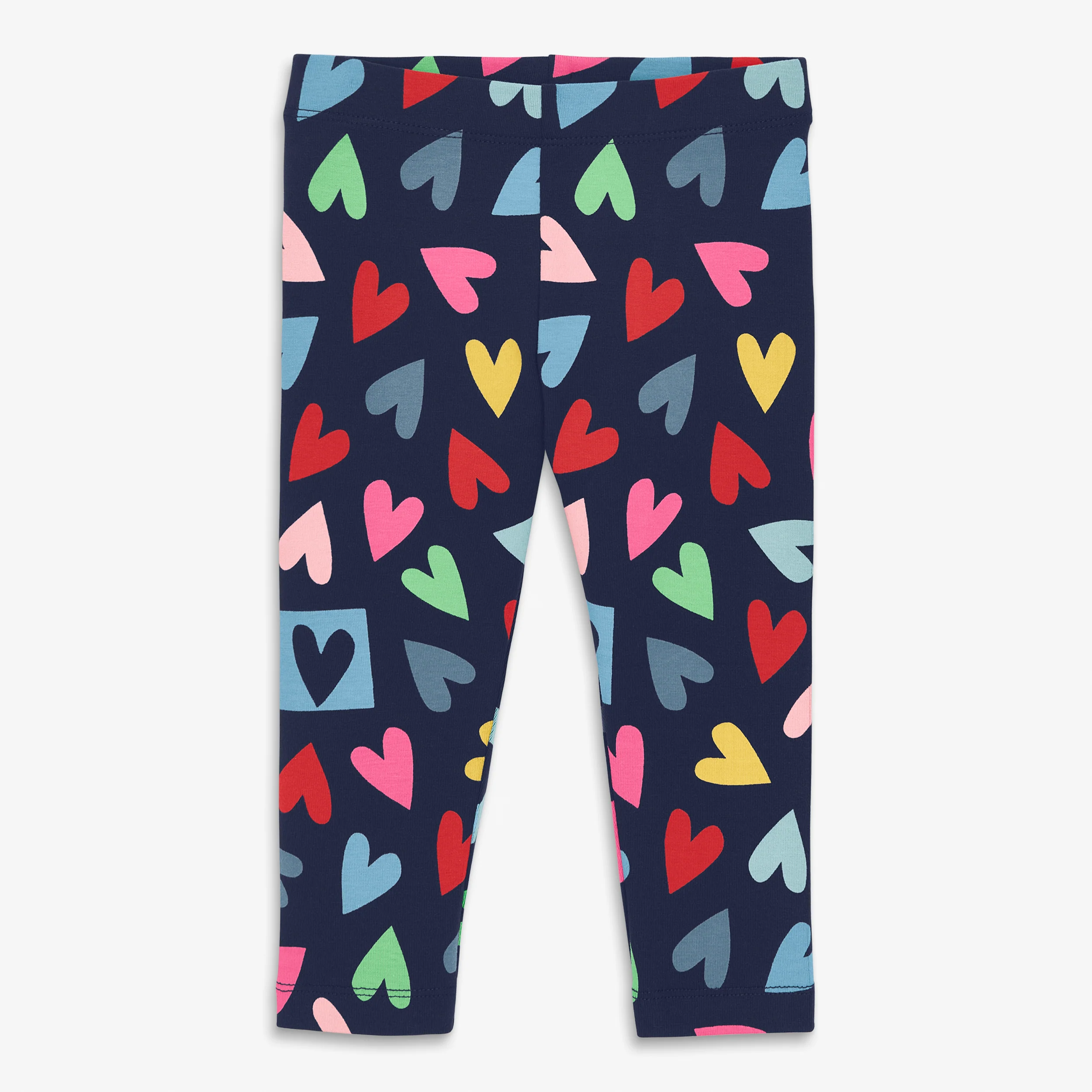 Baby legging in rainbow candy hearts - Image 2