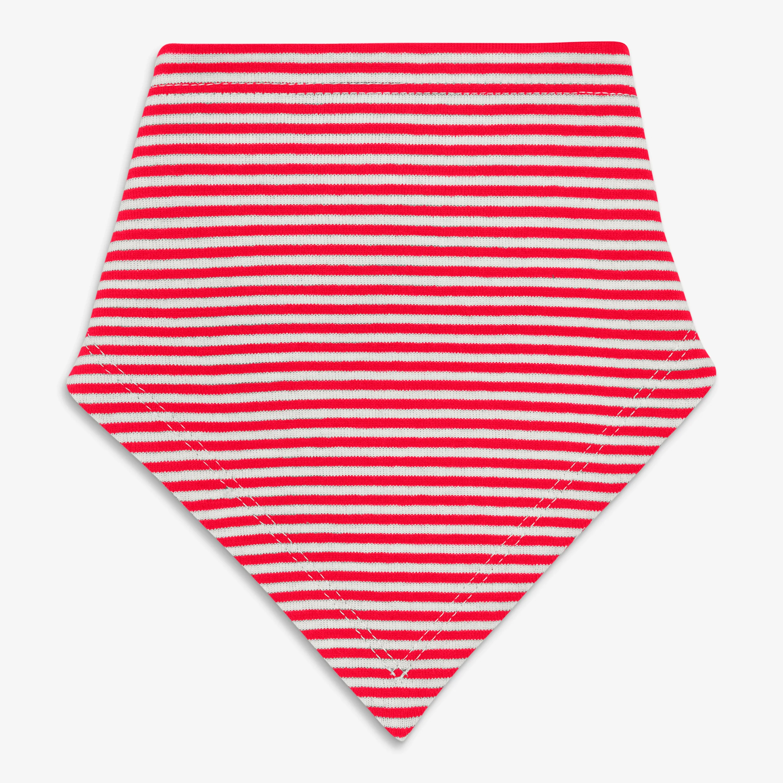Clearance baby organic bib in mini stripe - Image 4