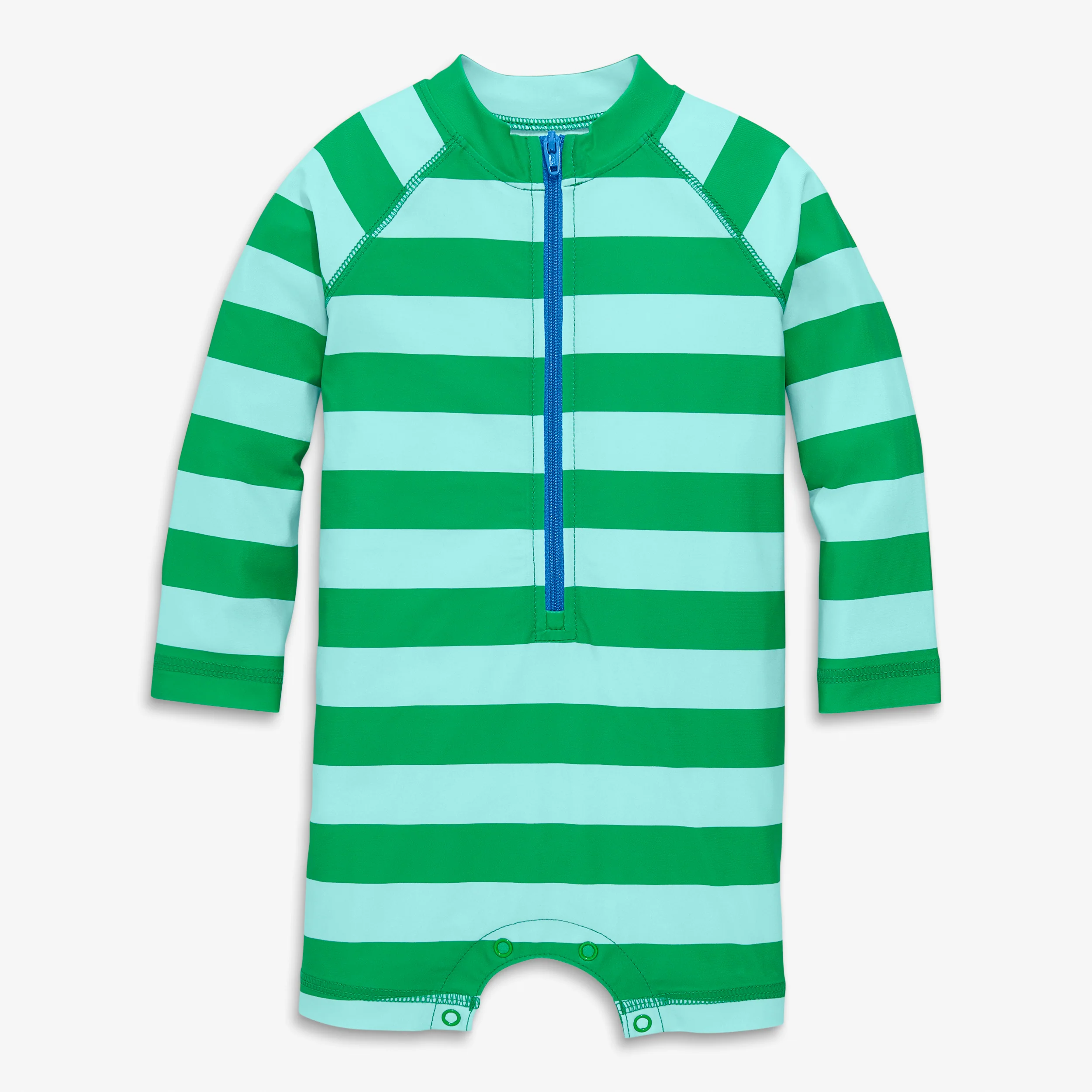 Baby one-piece rash guard in stripe - Image 4