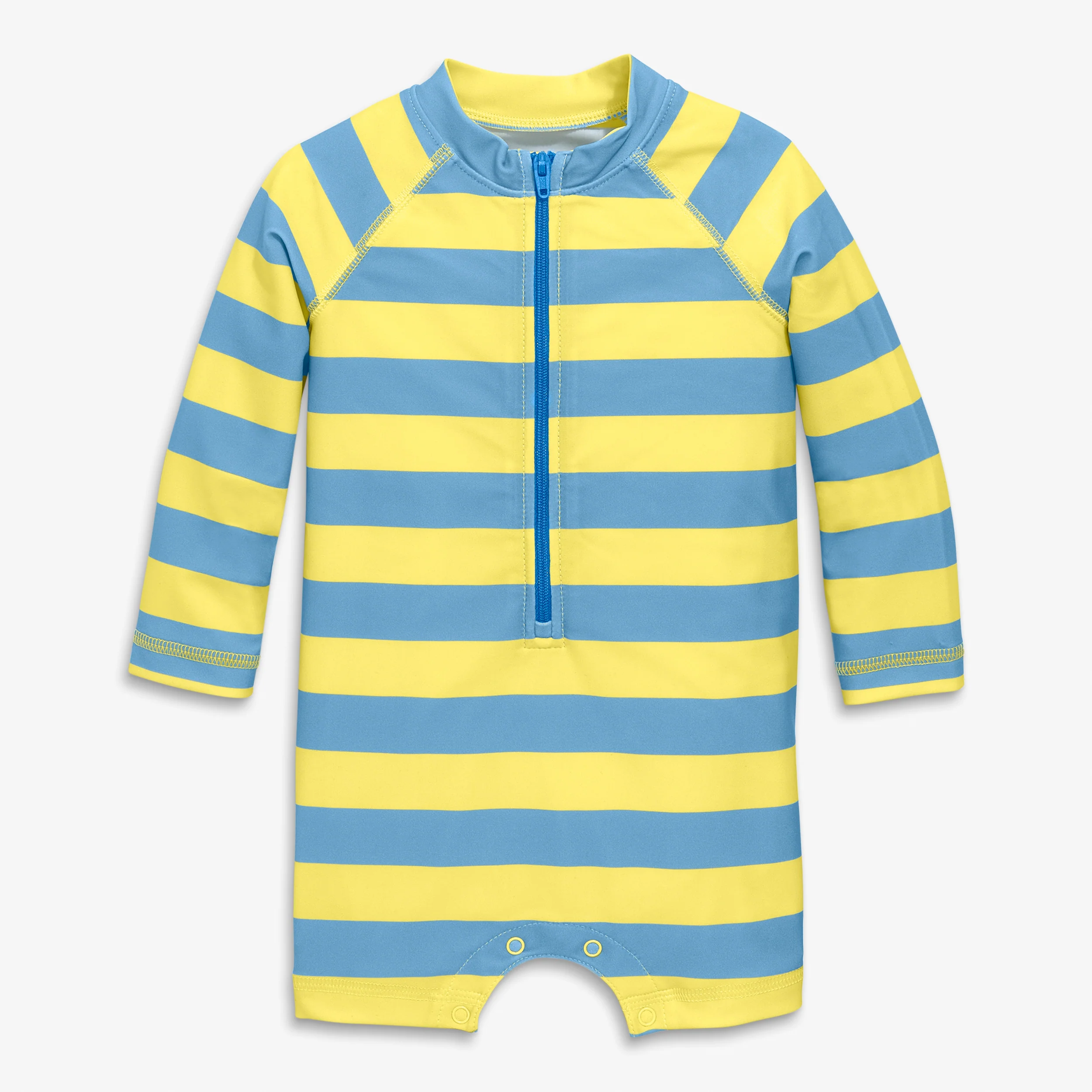 Baby one-piece rash guard in stripe - Image 5