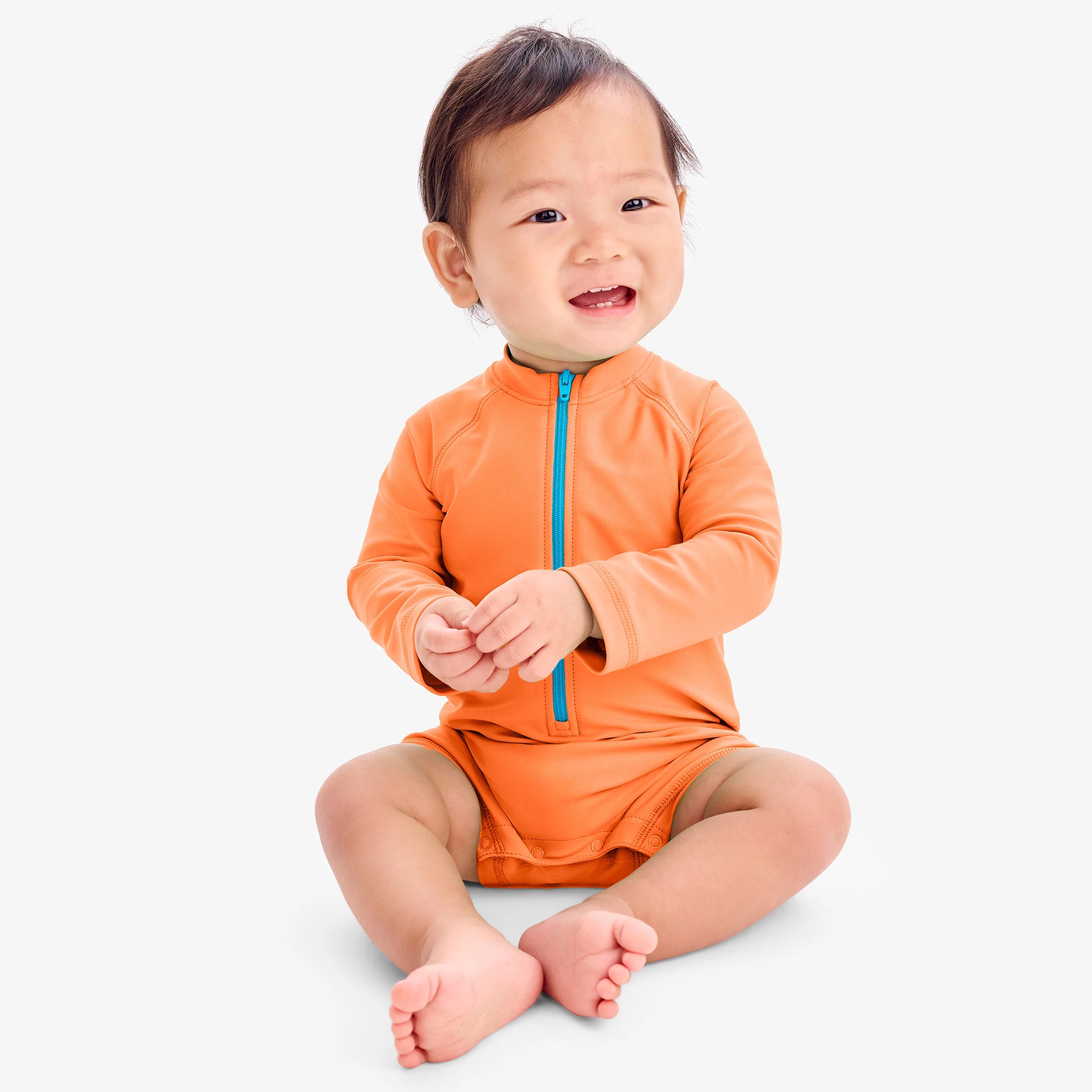 Baby one-piece rash guard
