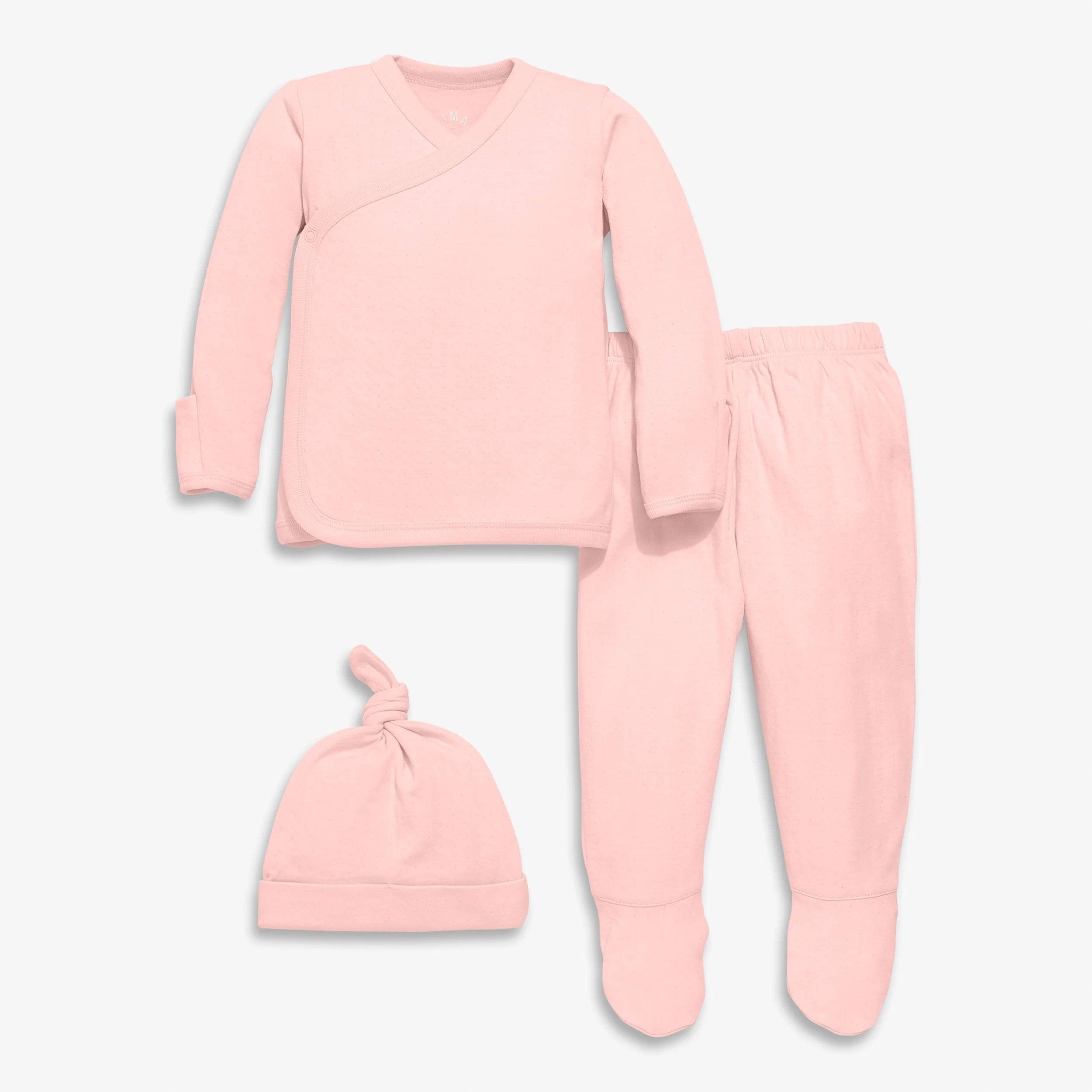 Clearance baby pointelle three-piece gift set - Image 2