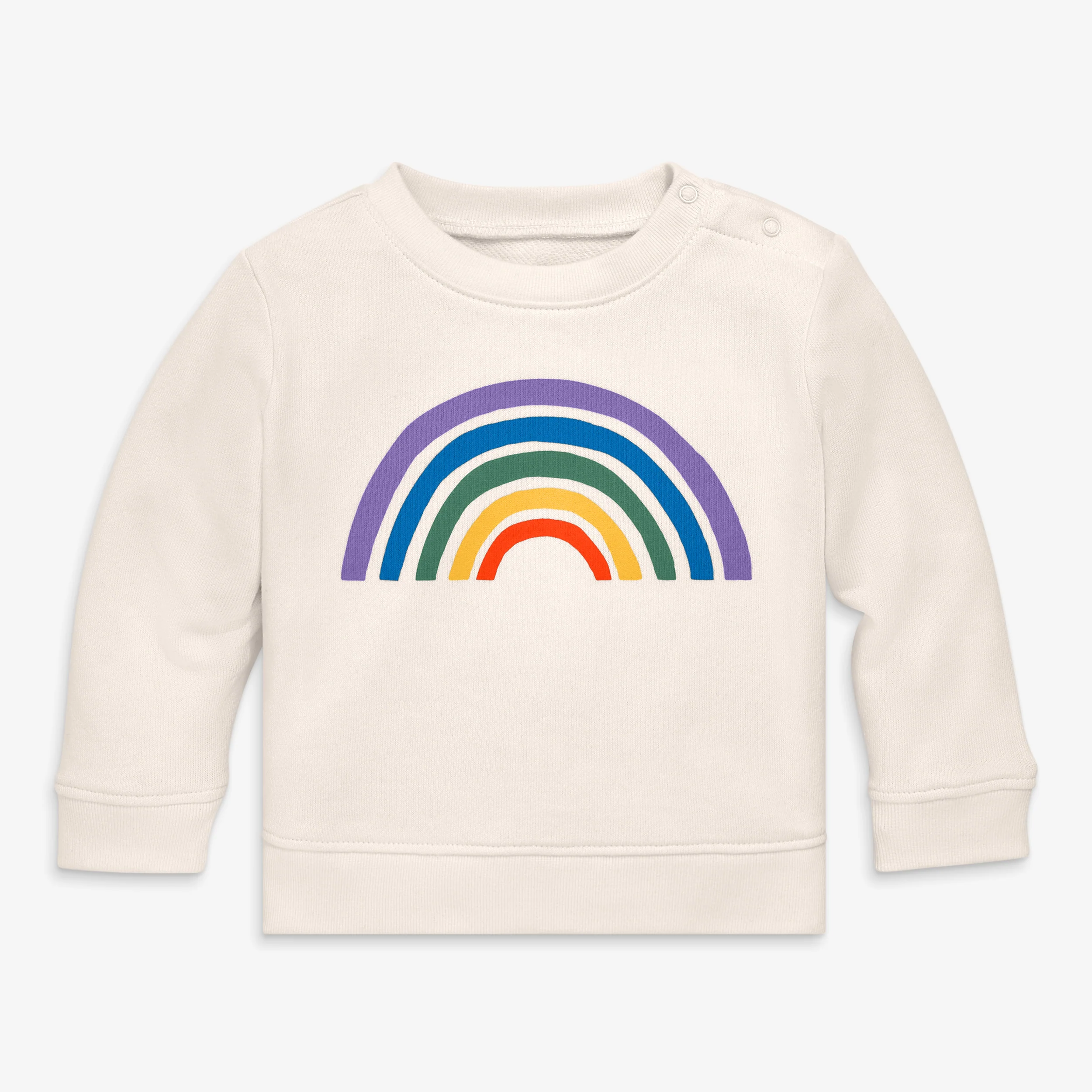 Baby rainbow sweatshirt - Image 2