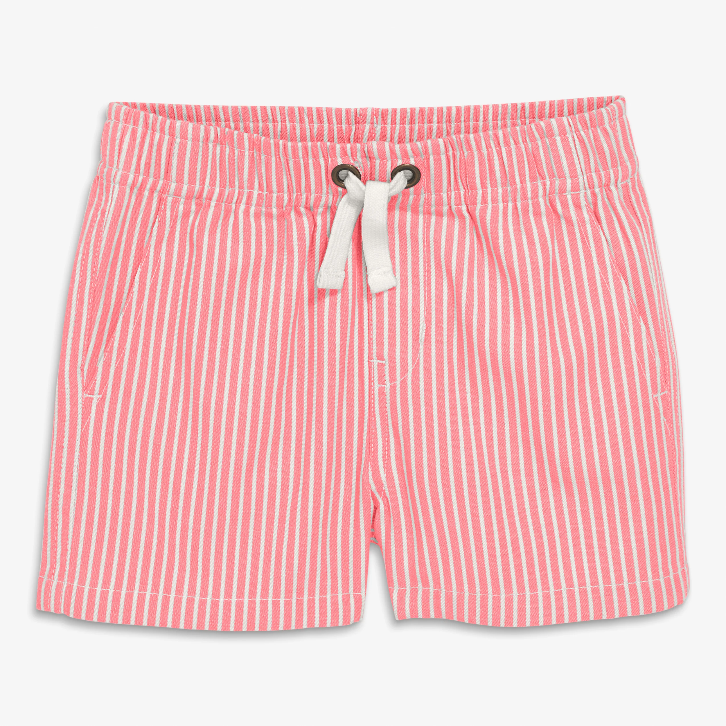 Baby stretch chino short in boardwalk stripe - Image 3