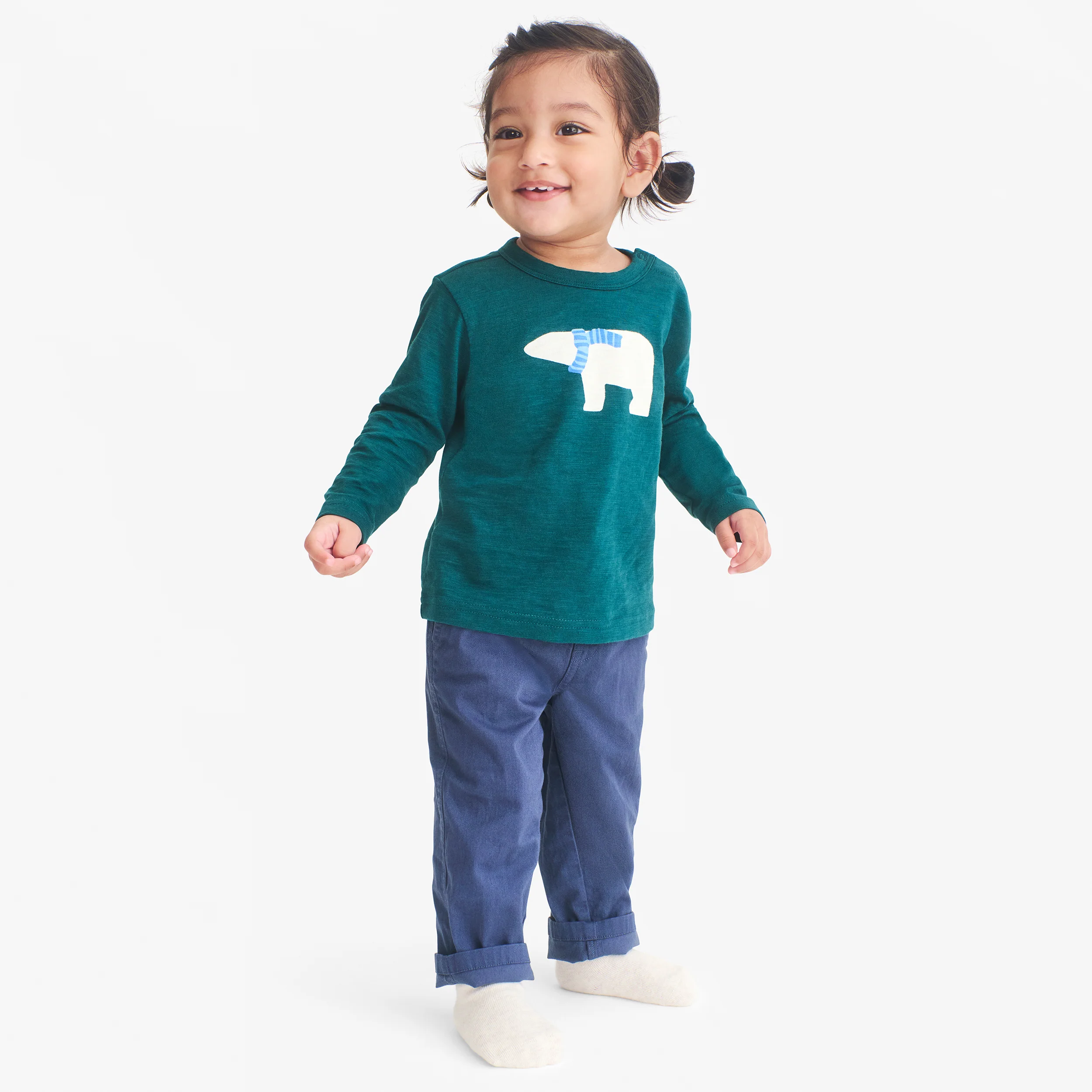 Clearance baby stretch chino drawstring pant - Image 4