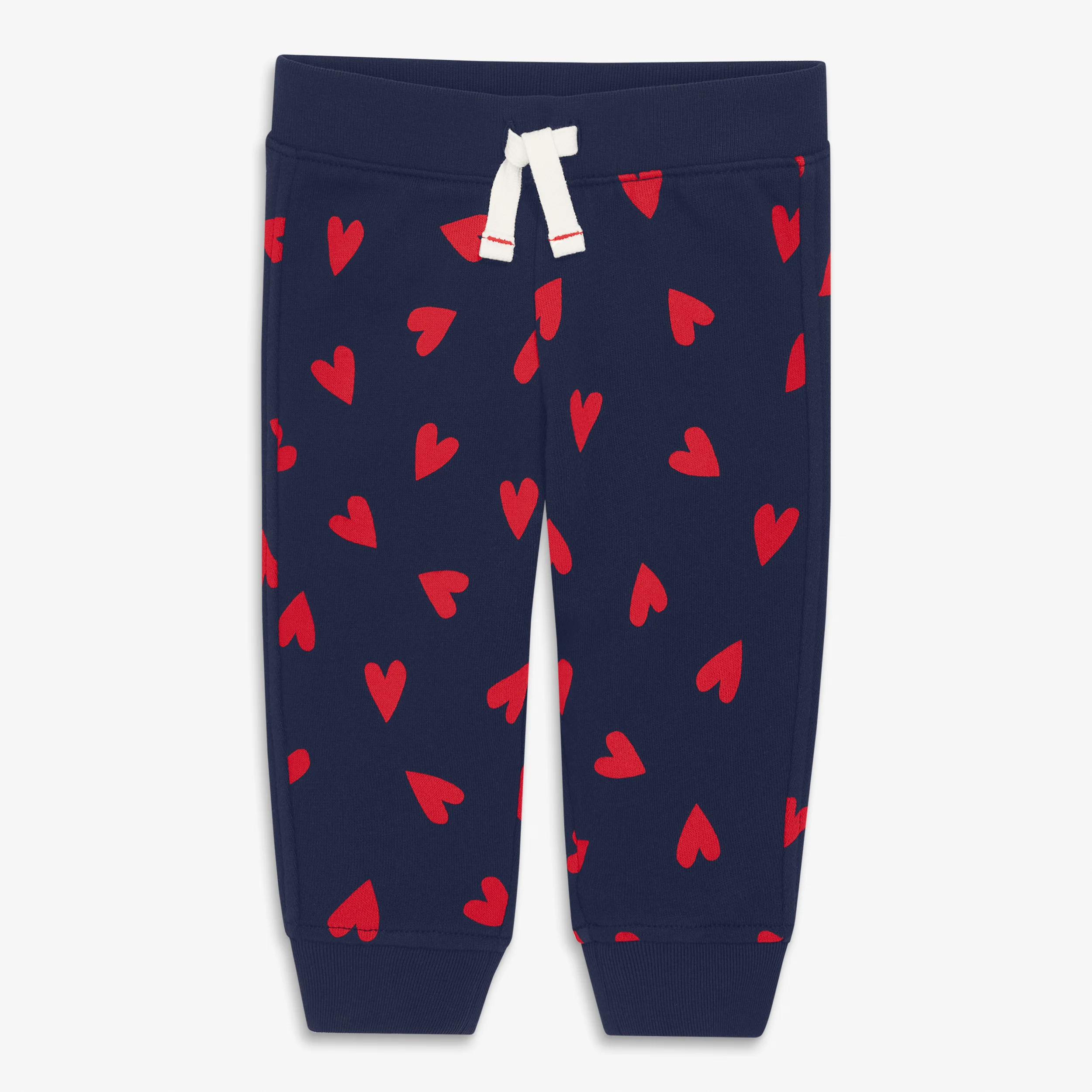 Baby sweatpant in confetti hearts - Image 2