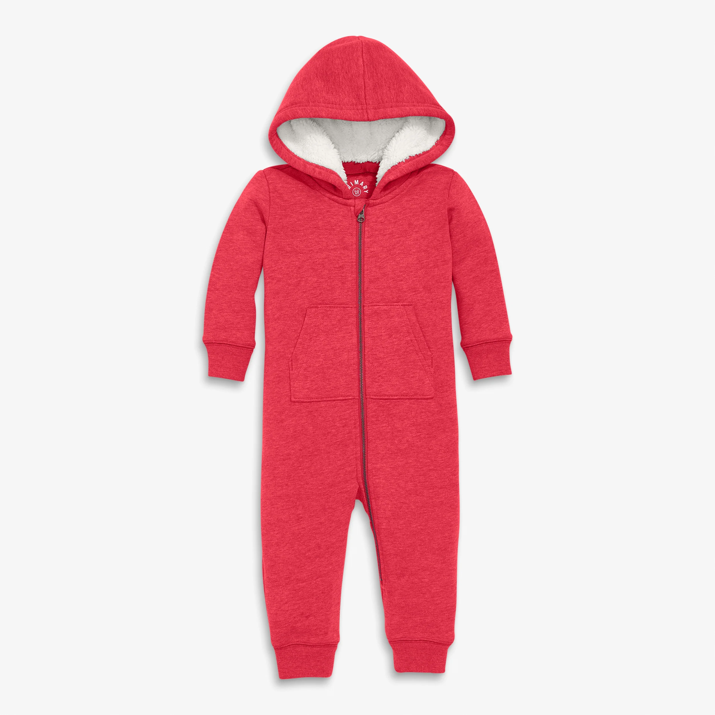 Baby teddy fleece-lined zip romper - Image 4