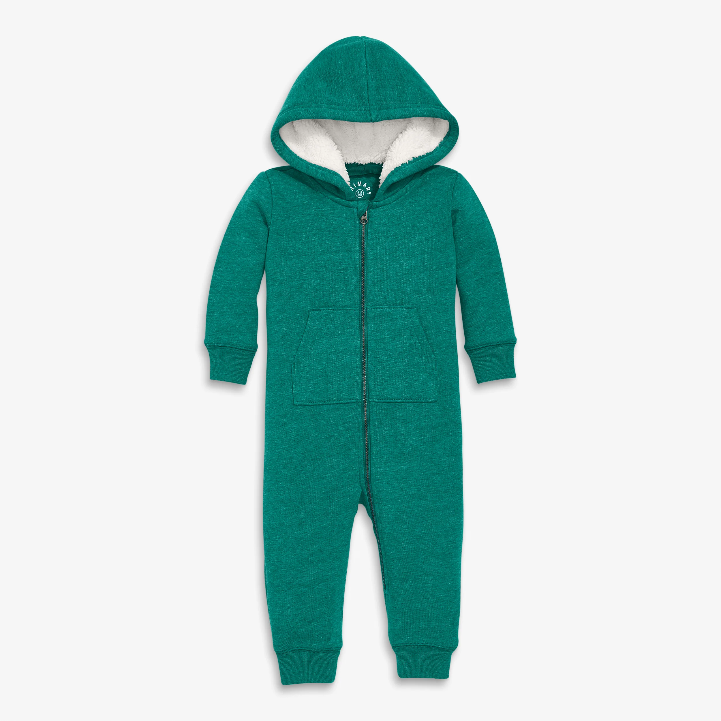 Baby teddy fleece-lined zip romper - Image 7