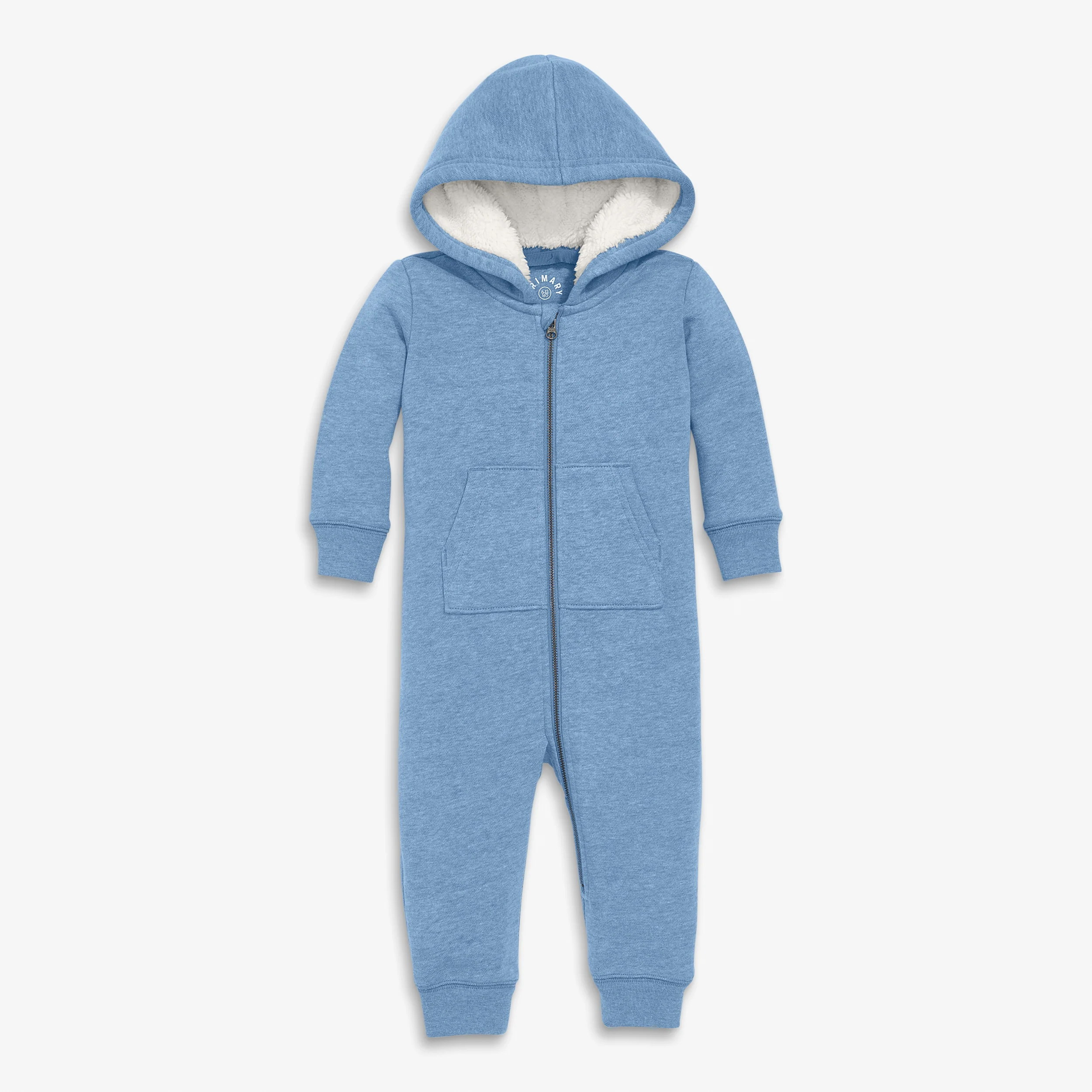 Baby teddy fleece-lined zip romper - Image 8