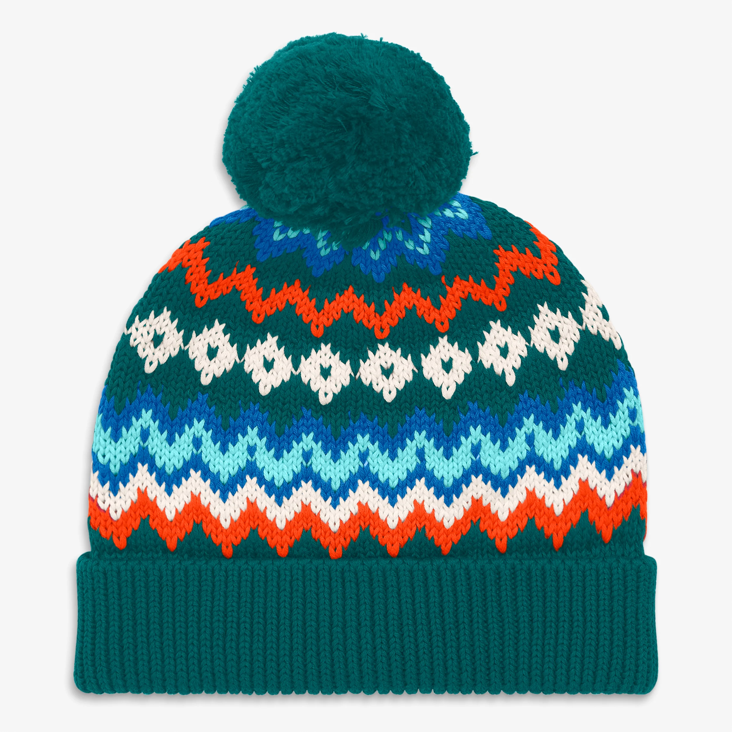 Baby fair isle beanie - Image 3