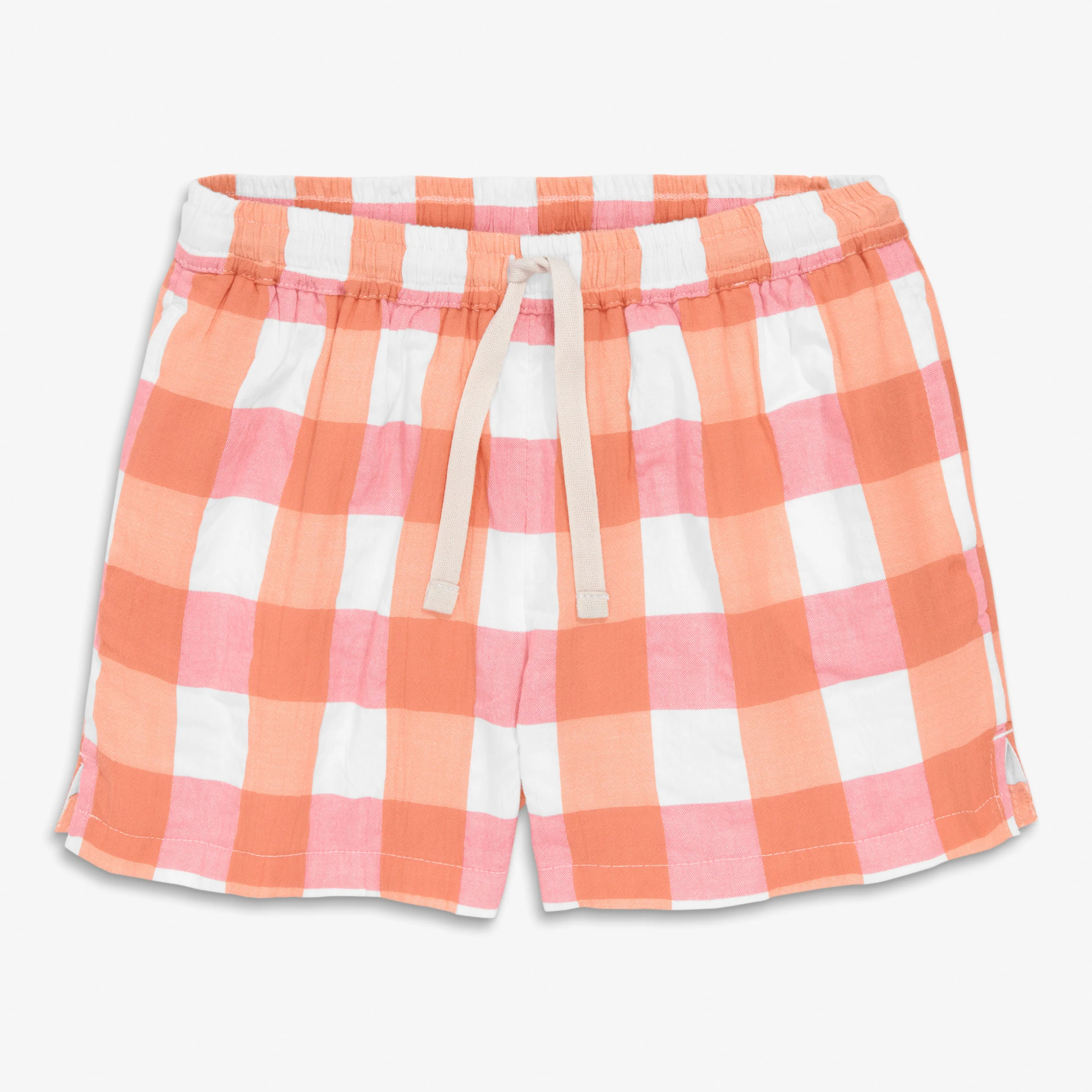 Clearance kids beach short in gingham - Image 3
