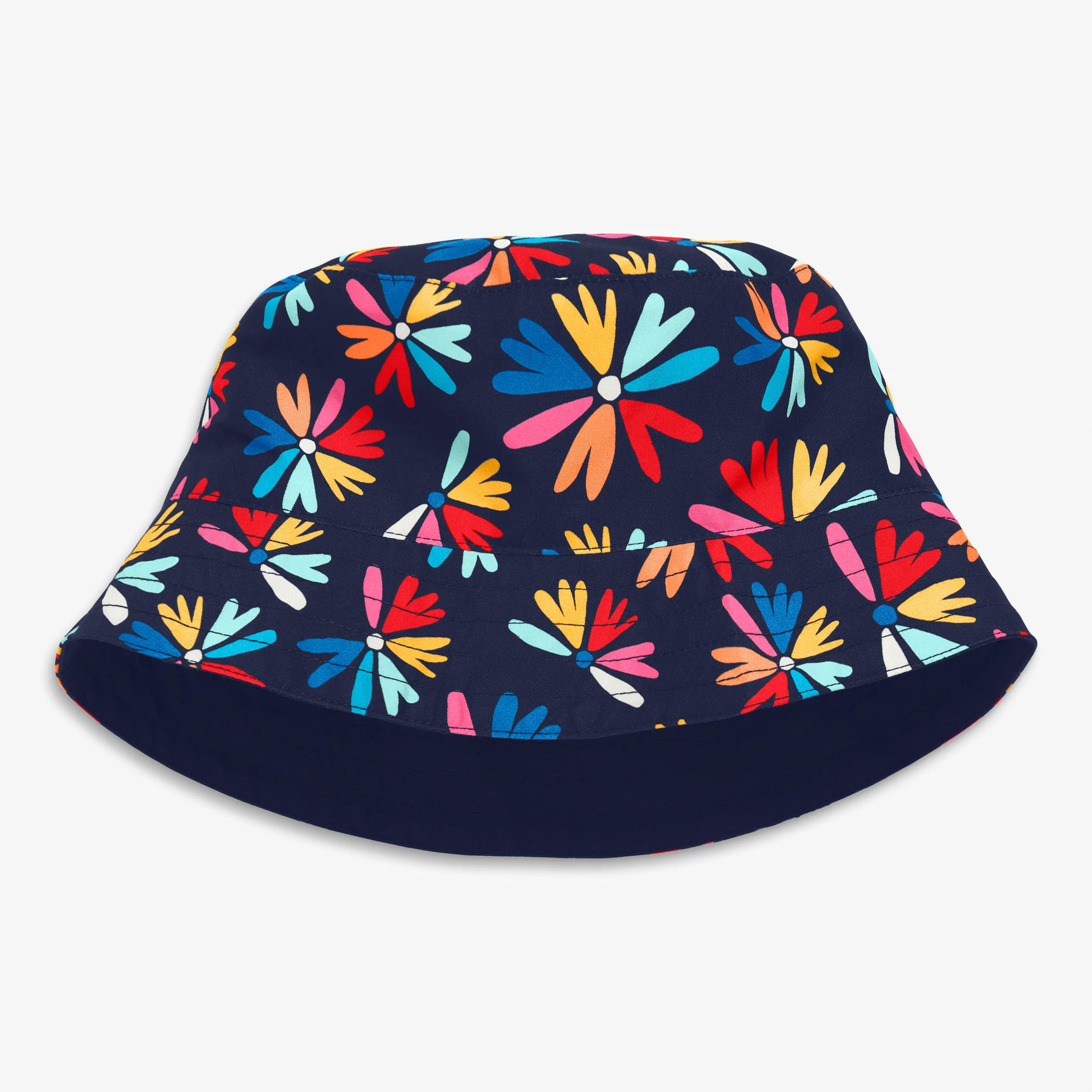 Clearance kids sun hat in bright blooms