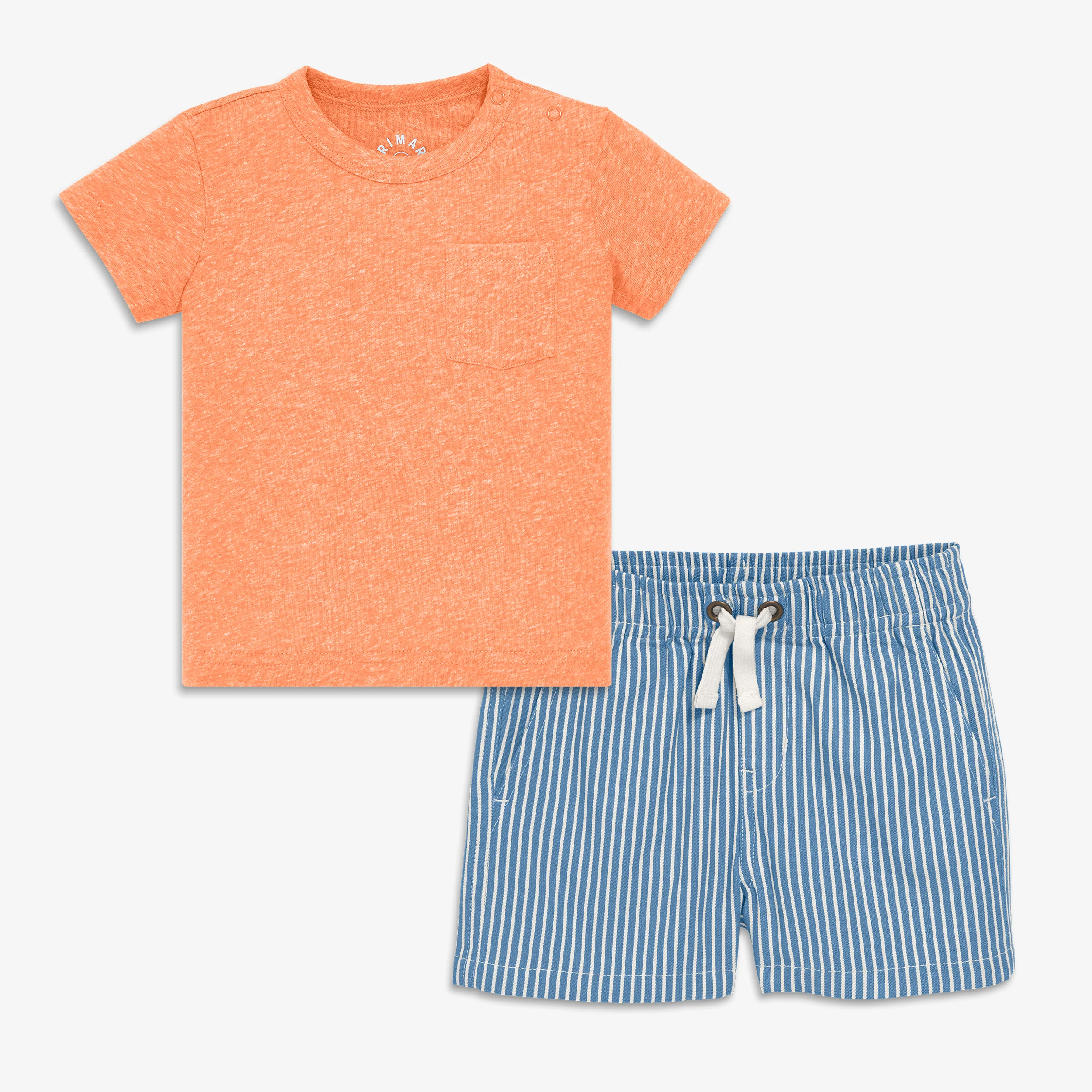Baby heathered tee set - Image 2