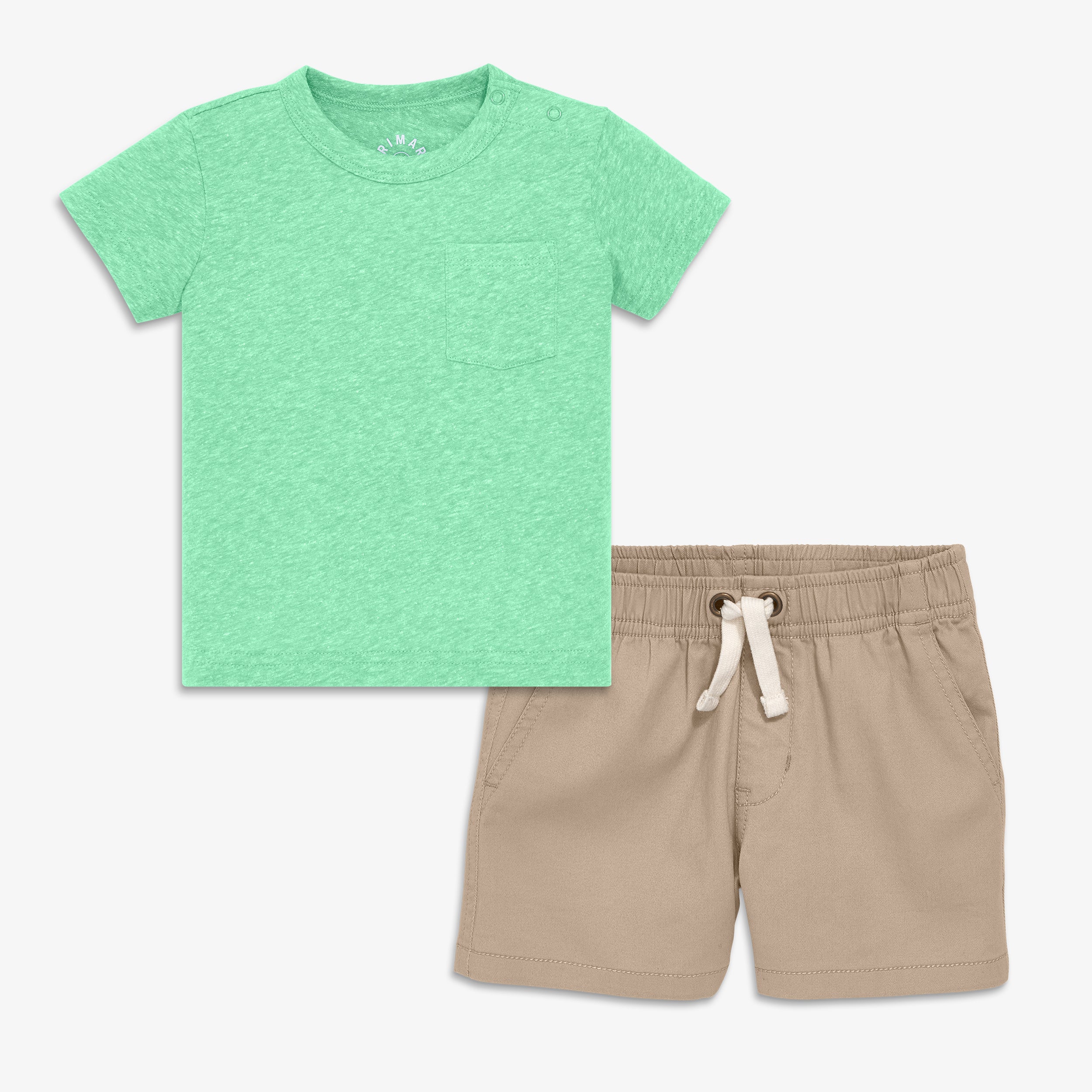 Baby heathered tee set - Image 3