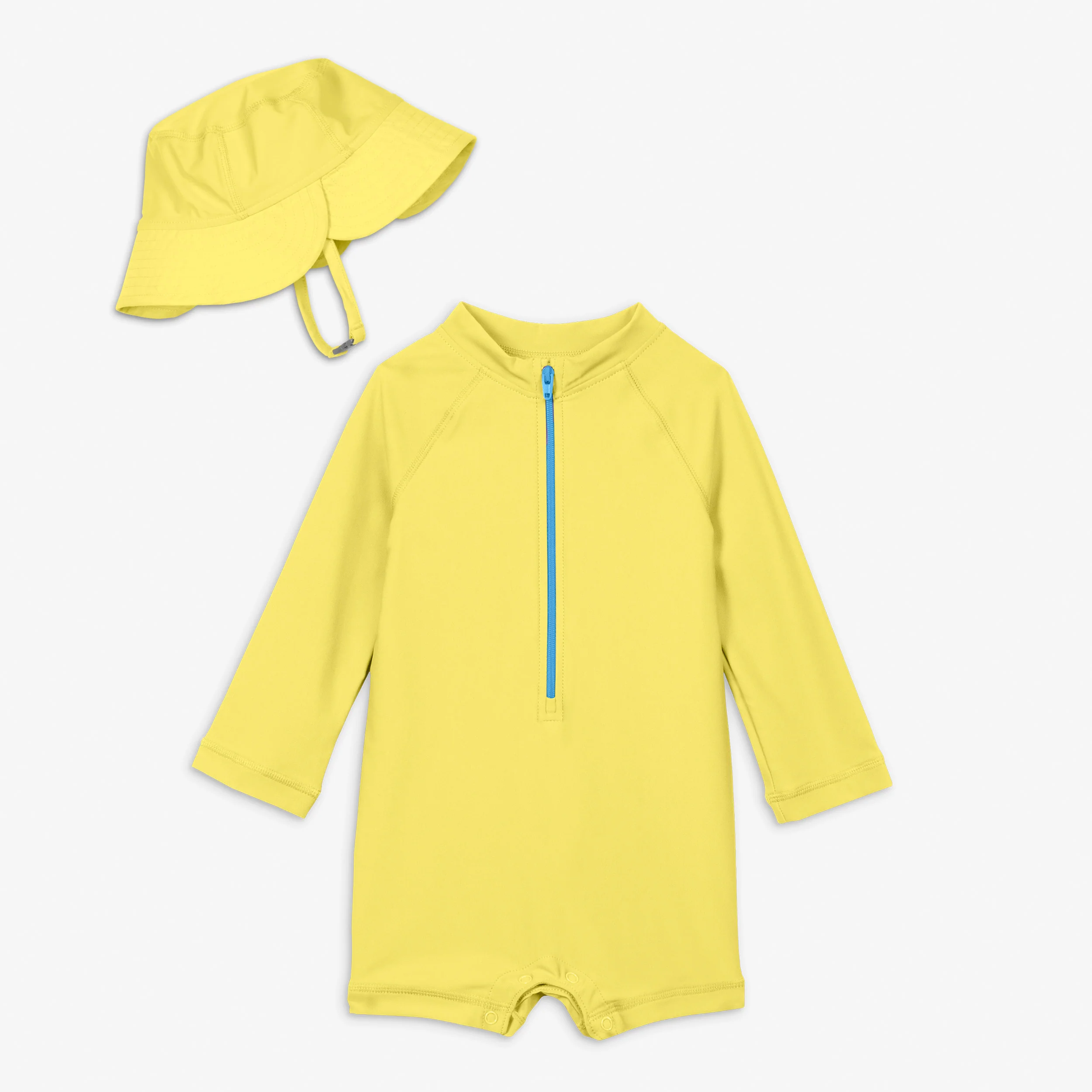 Baby one-piece rash guard & sun hat - Image 2