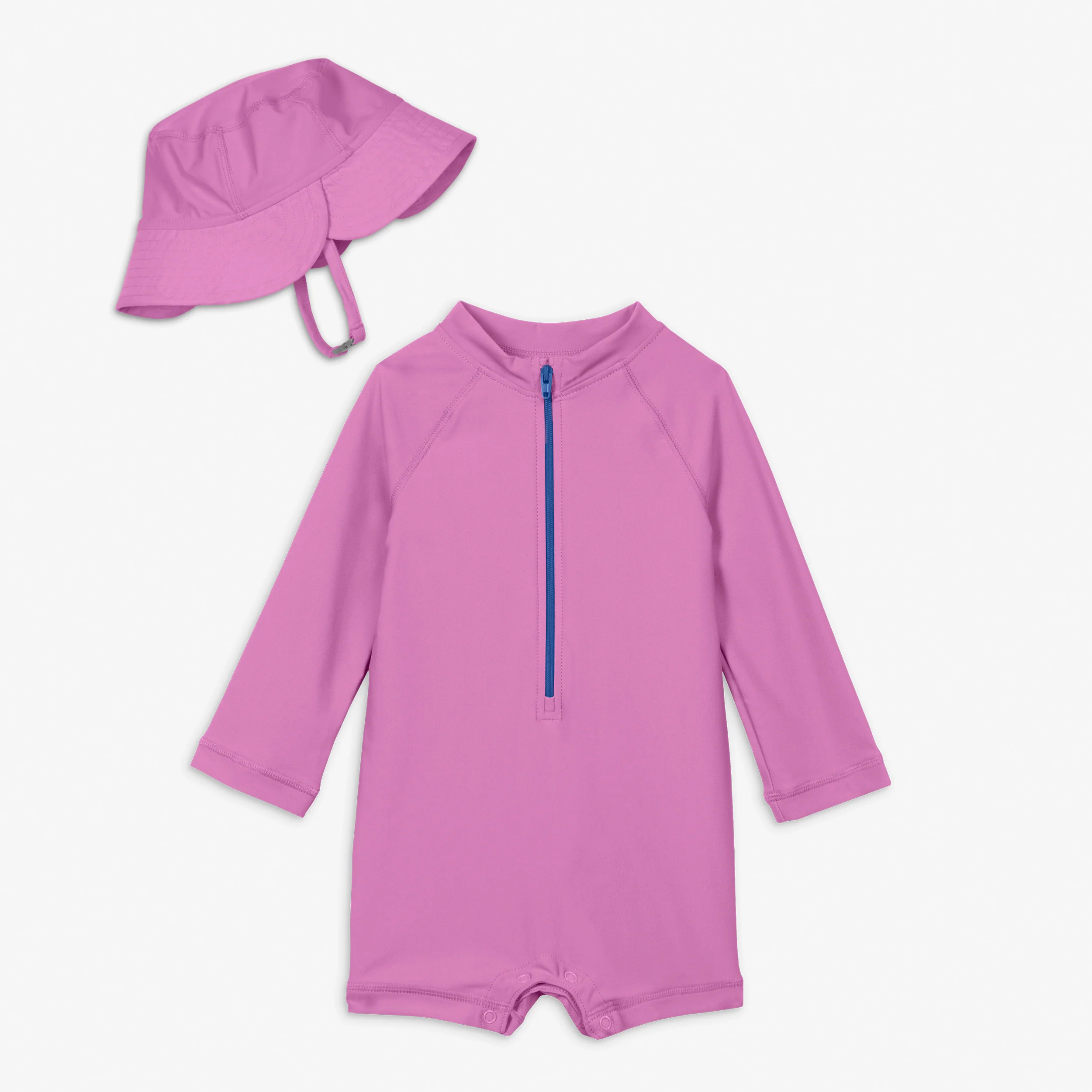 Baby one-piece rash guard & sun hat - Image 5