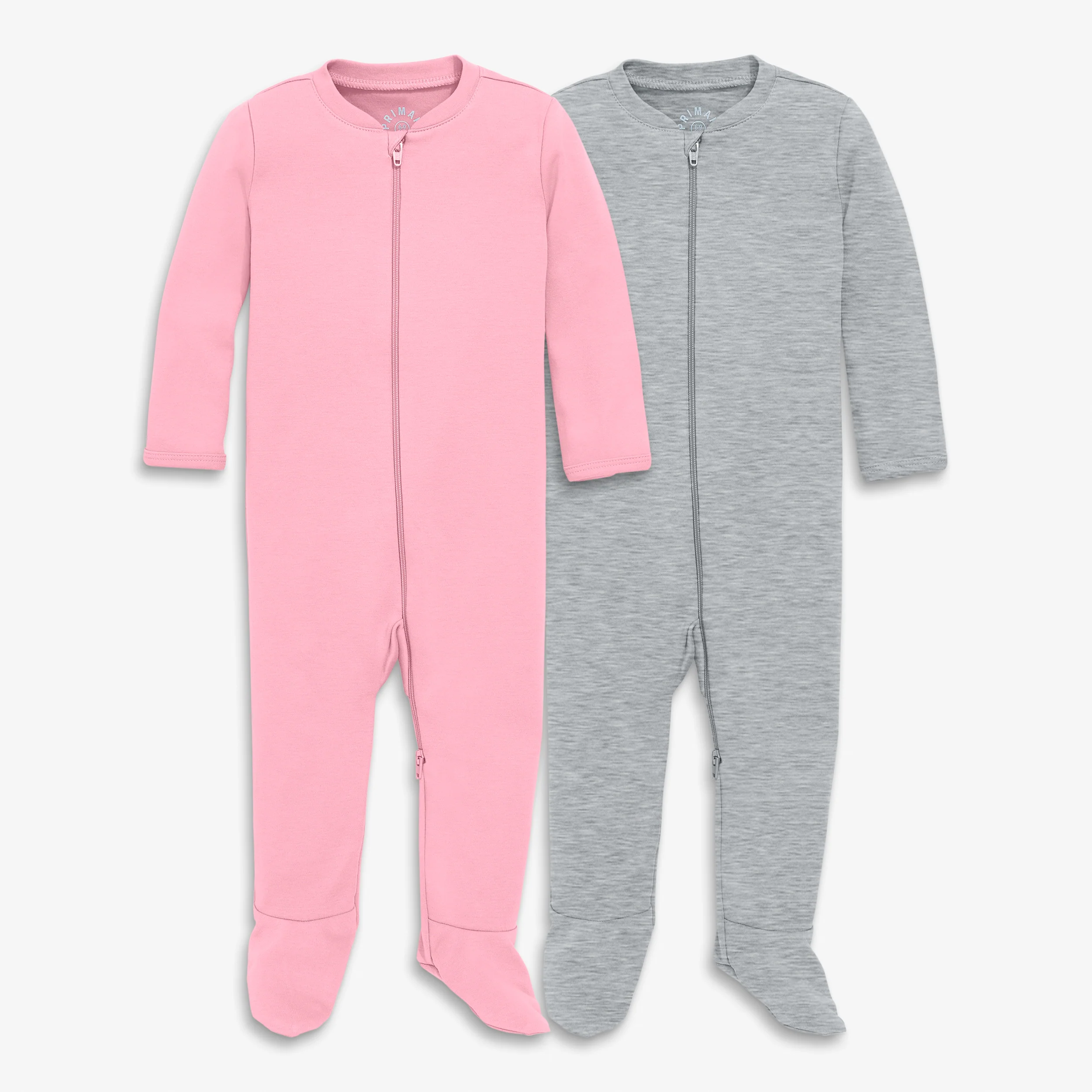 Baby organic zip footie 2-pack - Image 2
