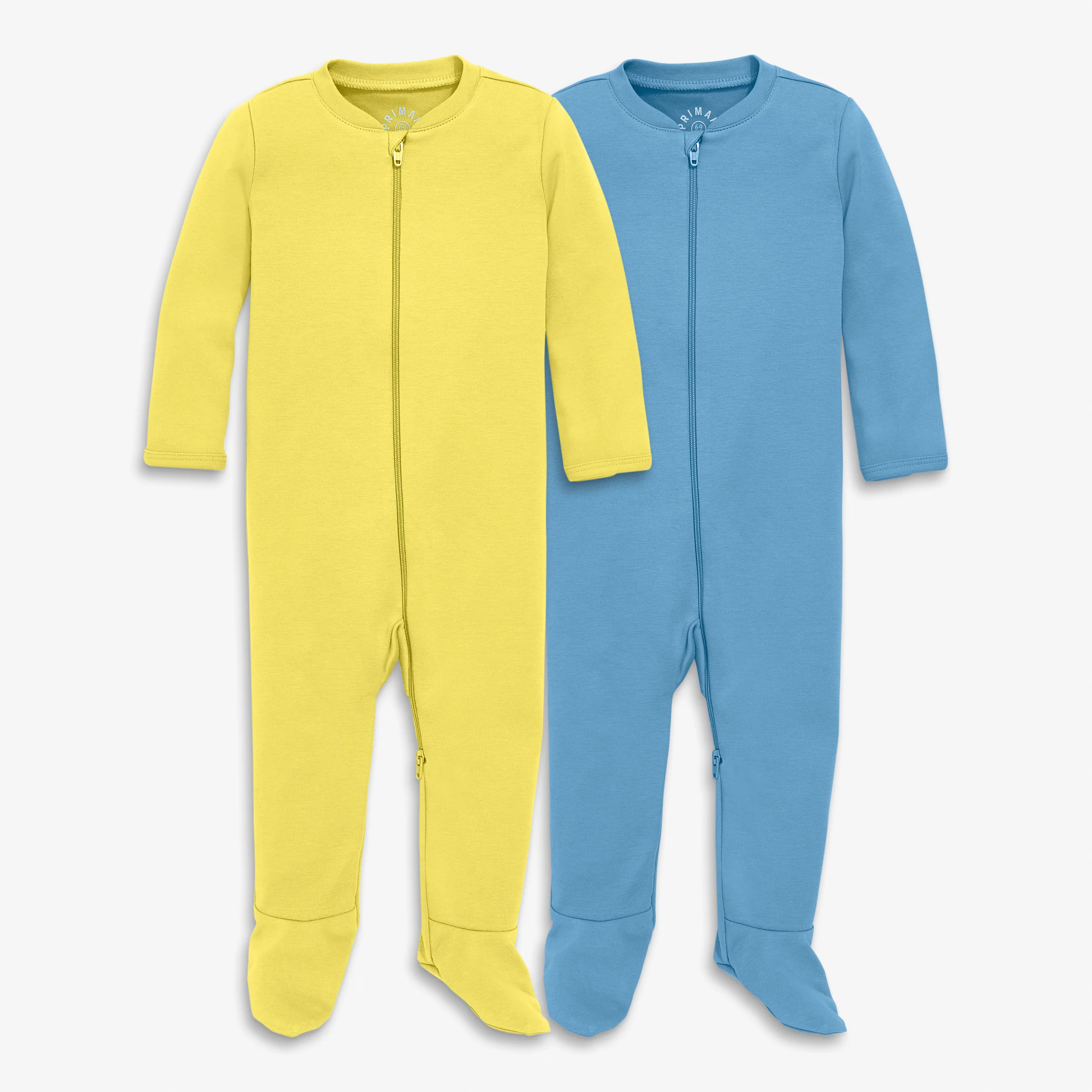 Baby organic zip footie 2-pack - Image 3