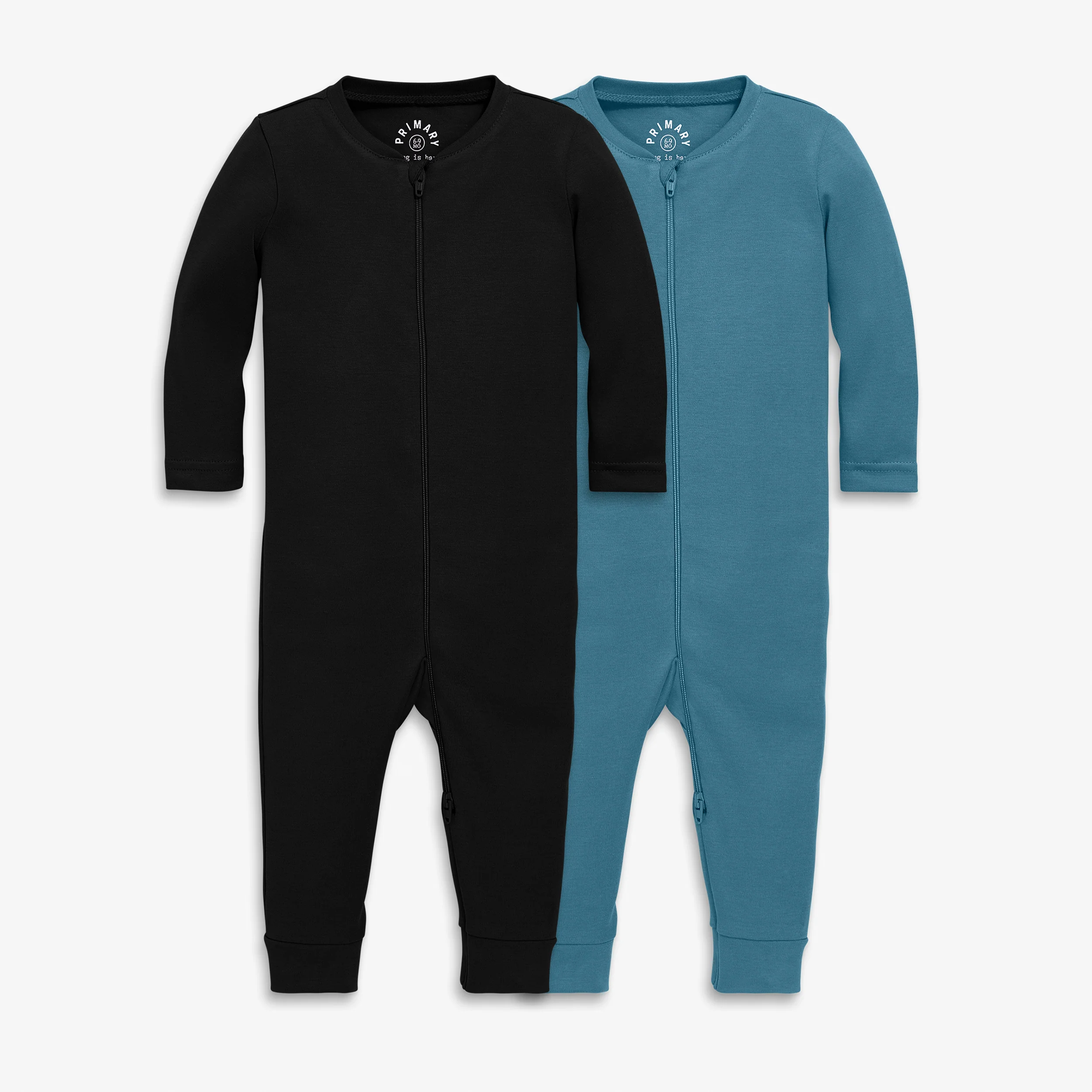 Baby organic zip romper 2-pack - Image 3