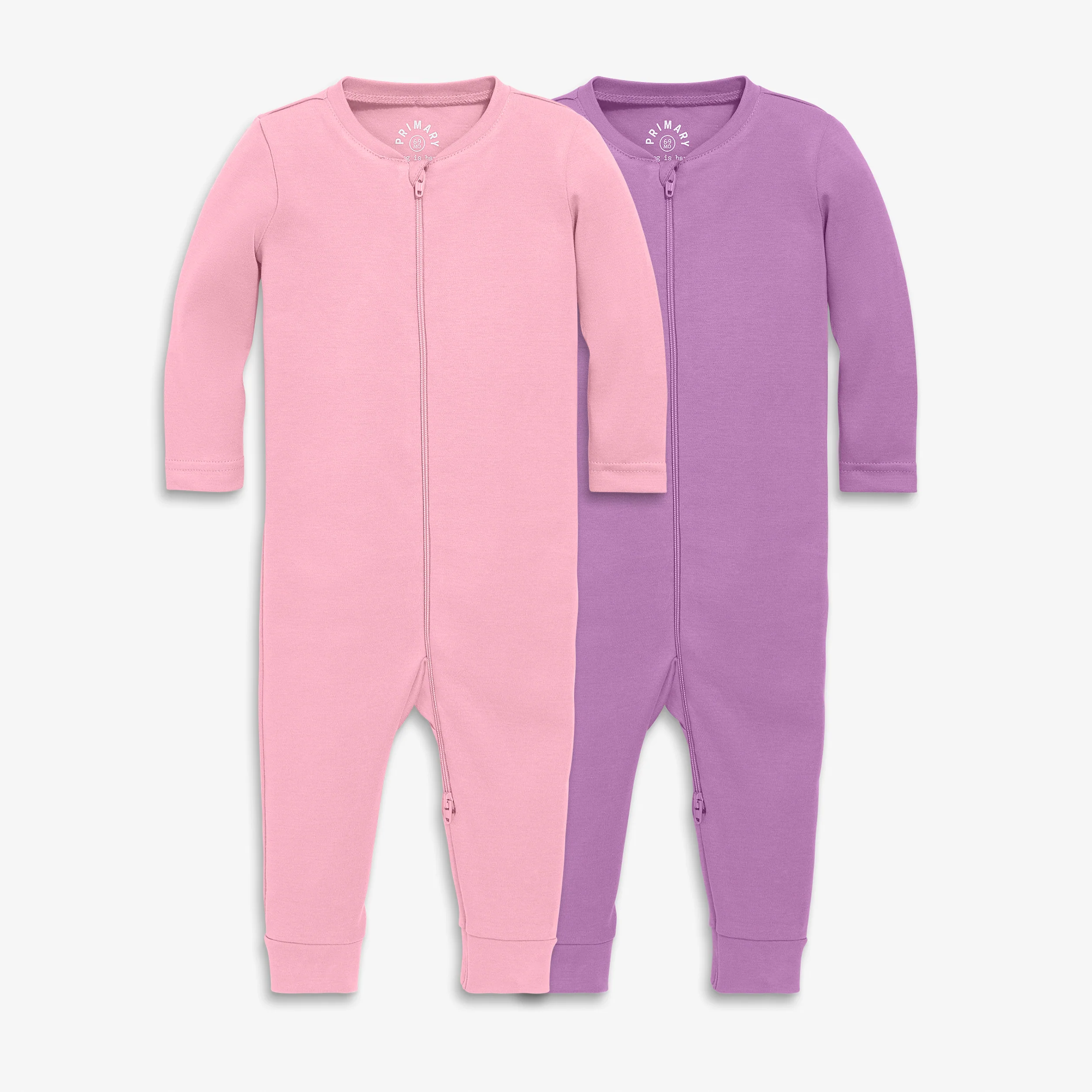 Baby organic zip romper 2-pack - Image 4