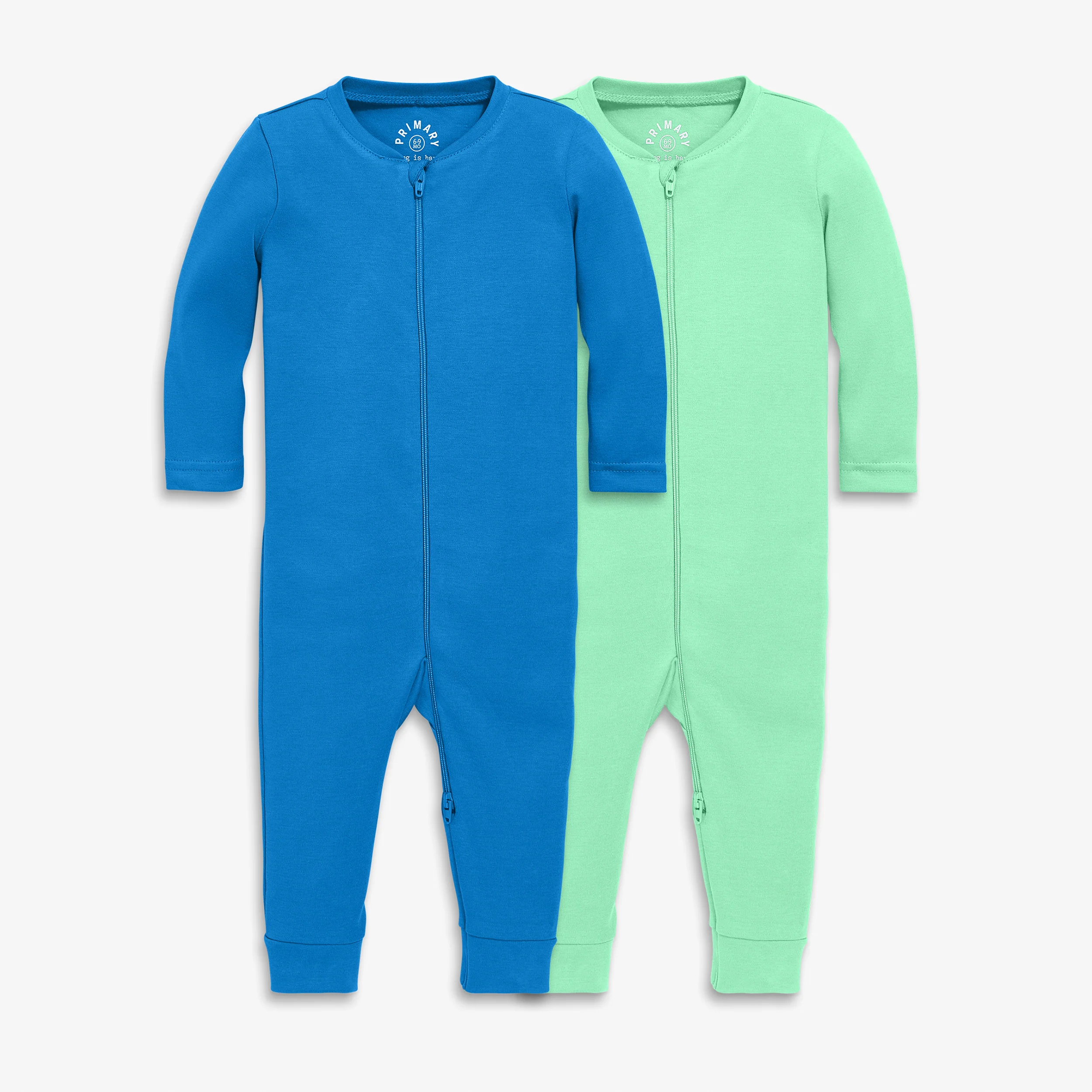 Baby organic zip romper 2-pack - Image 5