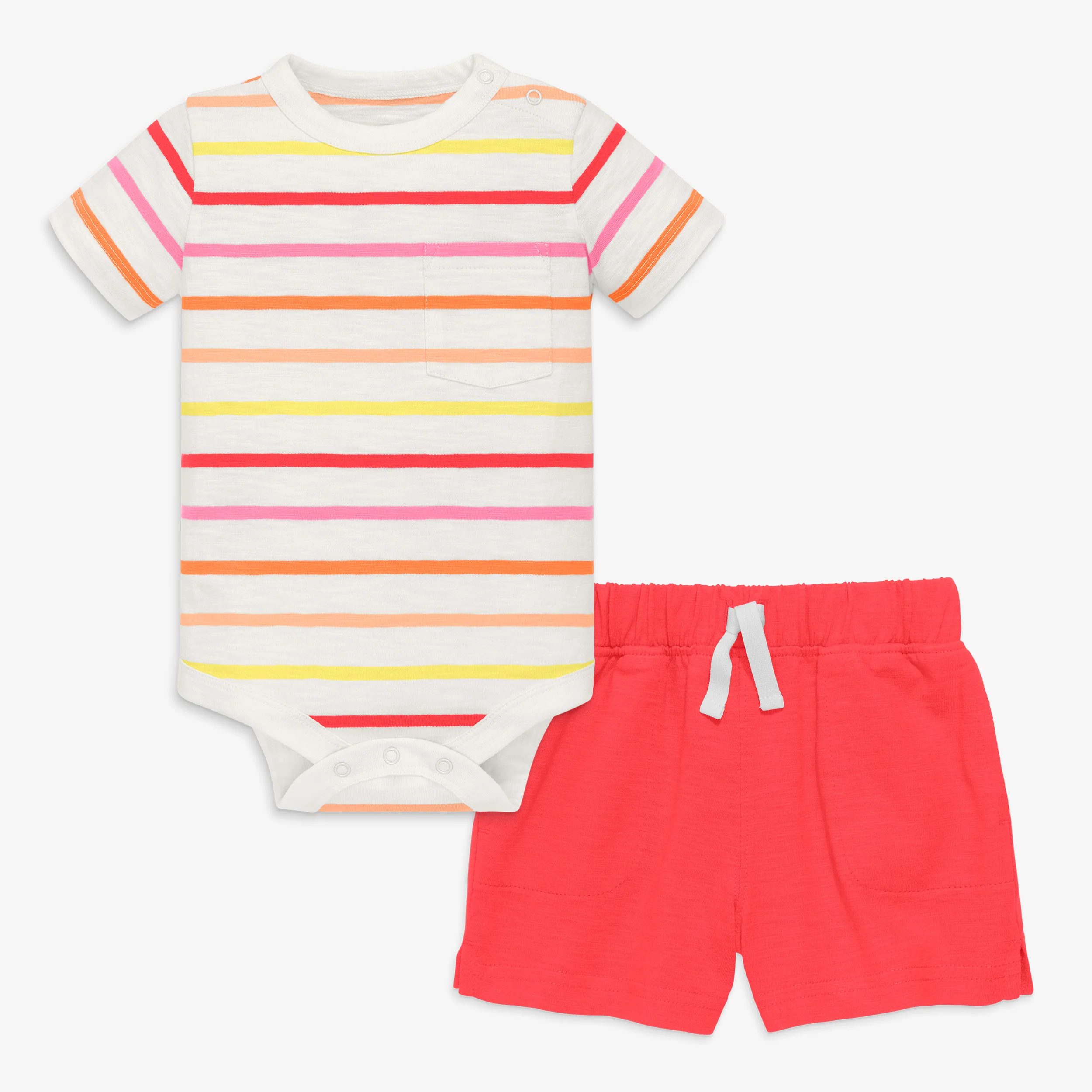 Baby stripe playsuit - Image 2