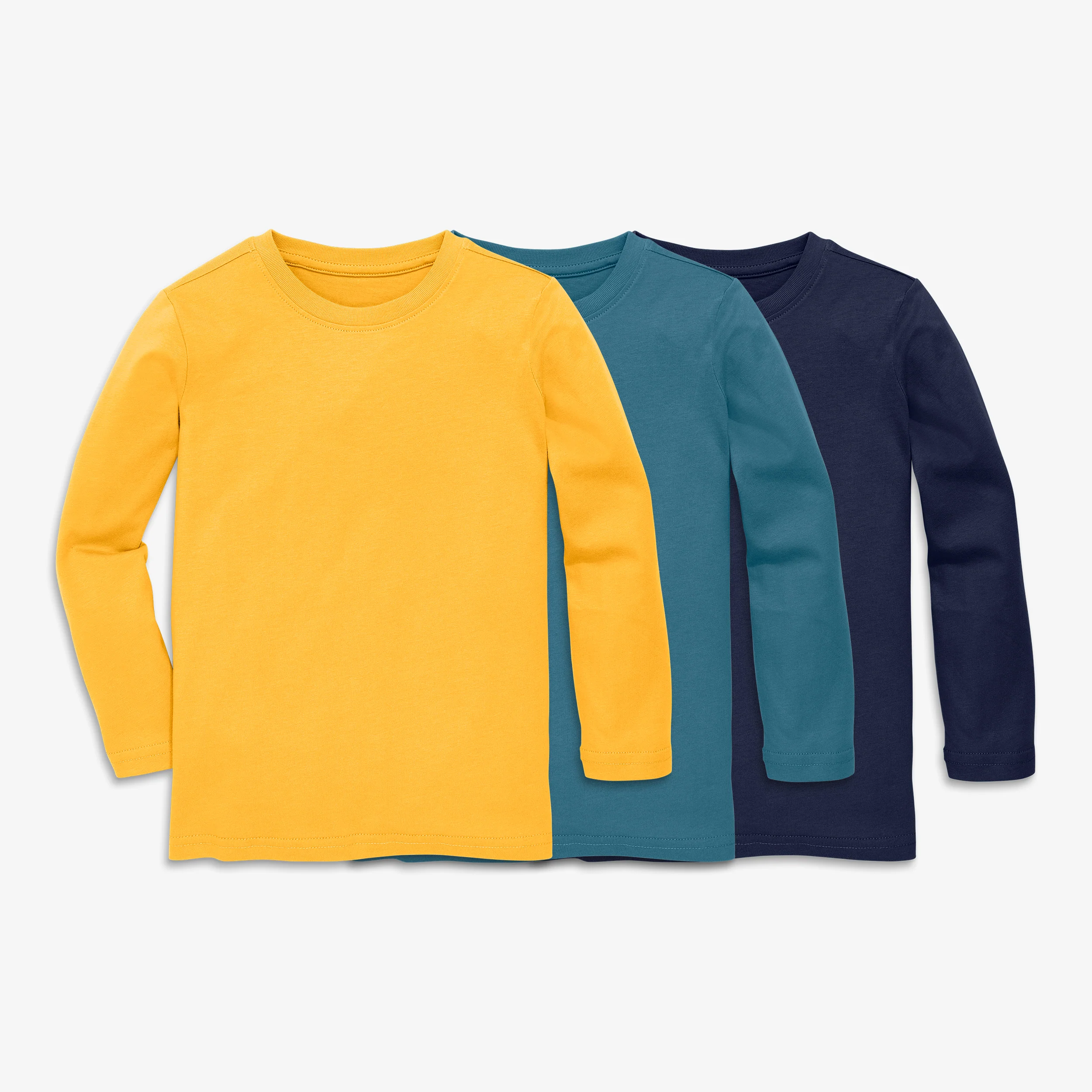 Kids long sleeve classic tee 3-pack