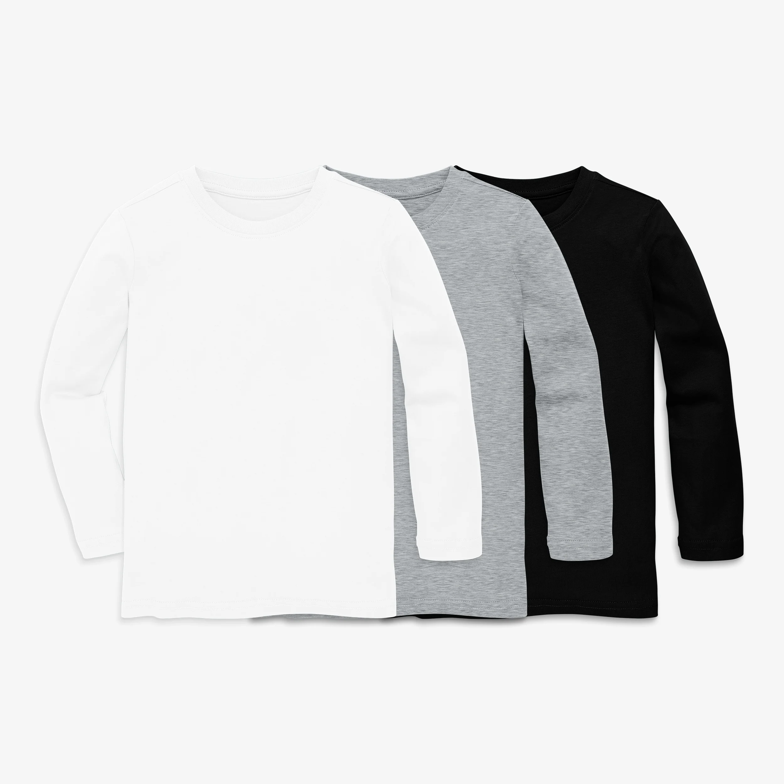 Kids long sleeve classic tee 3-pack - Image 4