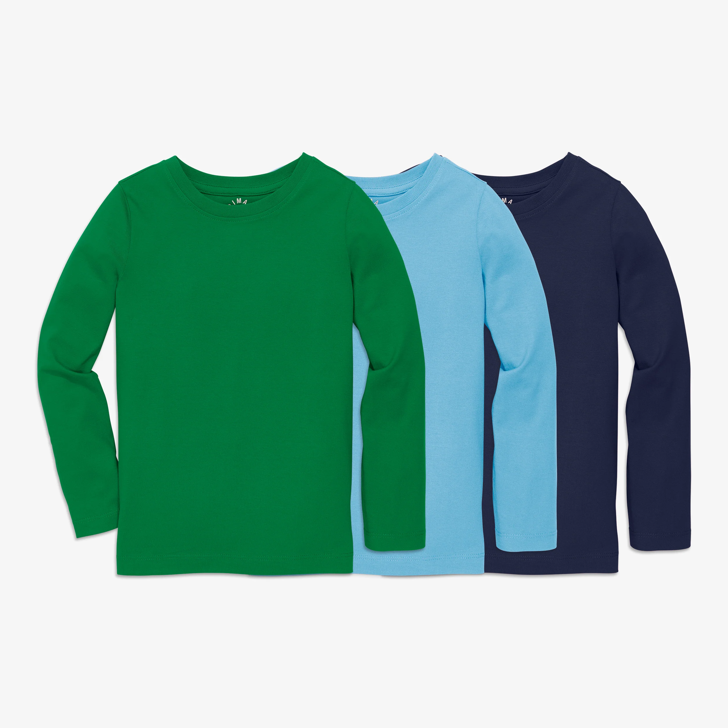 Kids long sleeve slim tee 3-pack - Image 2