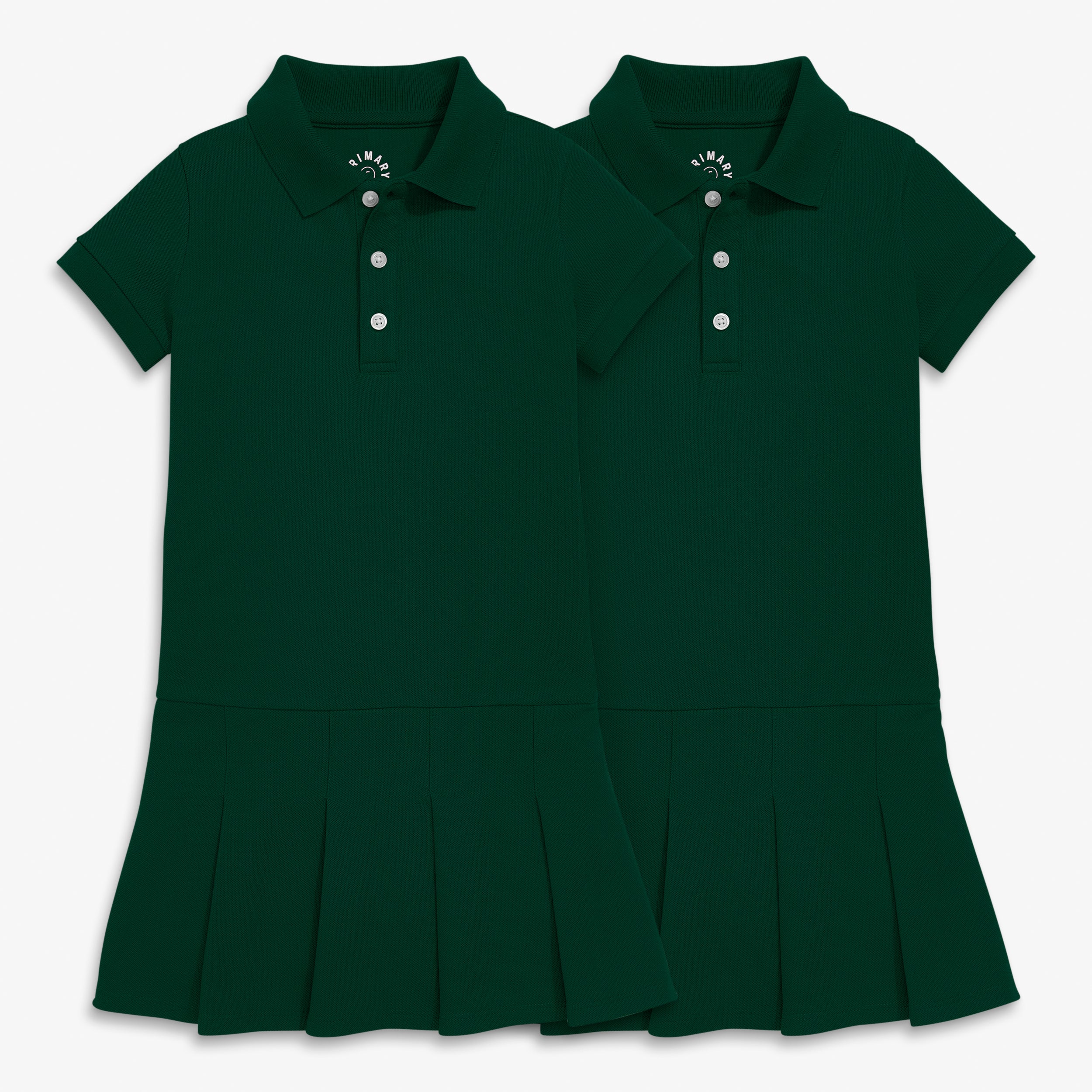 Kids pique polo dress 2-pack - Image 4