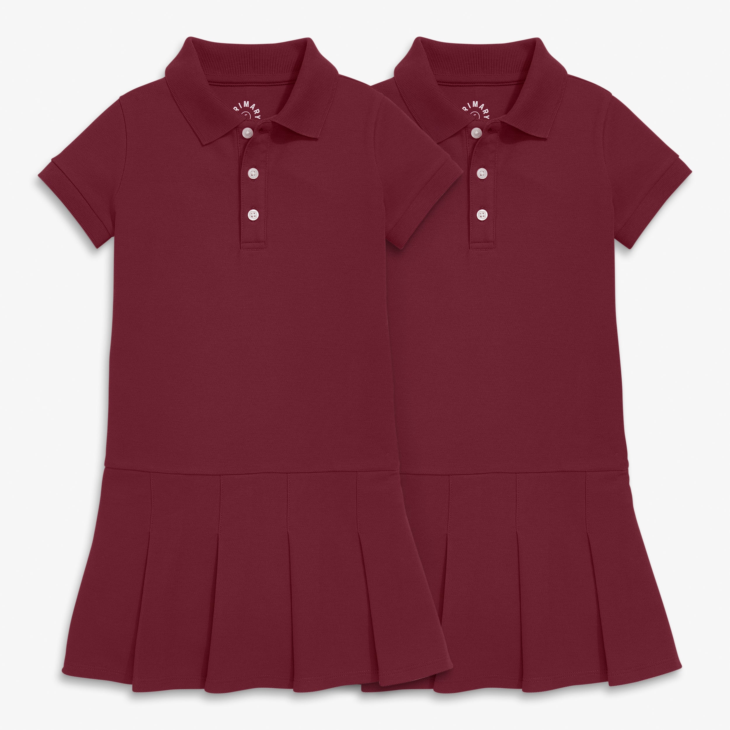 Kids pique polo dress 2-pack - Image 5