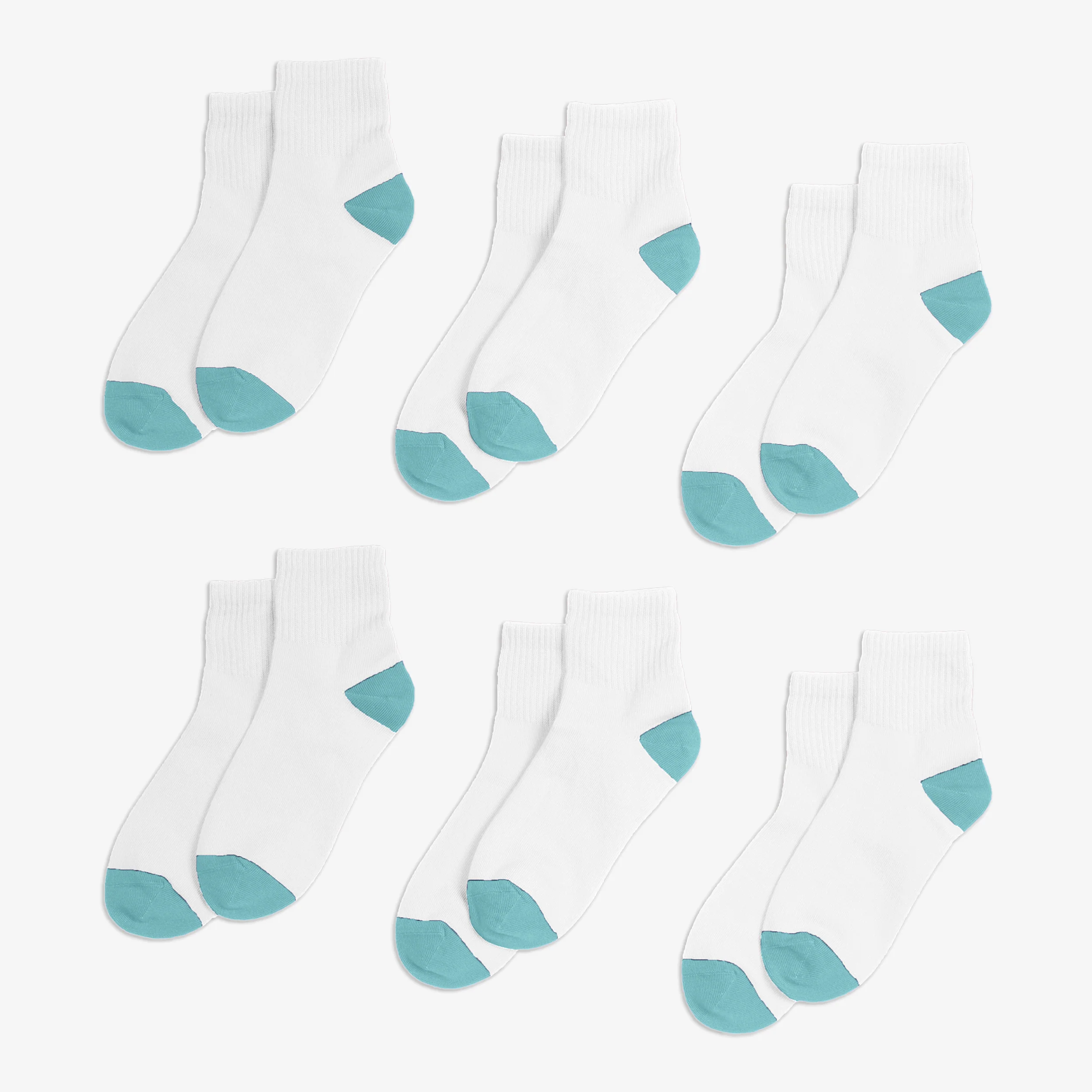 Kids quarter sock 6-pack - Image 10