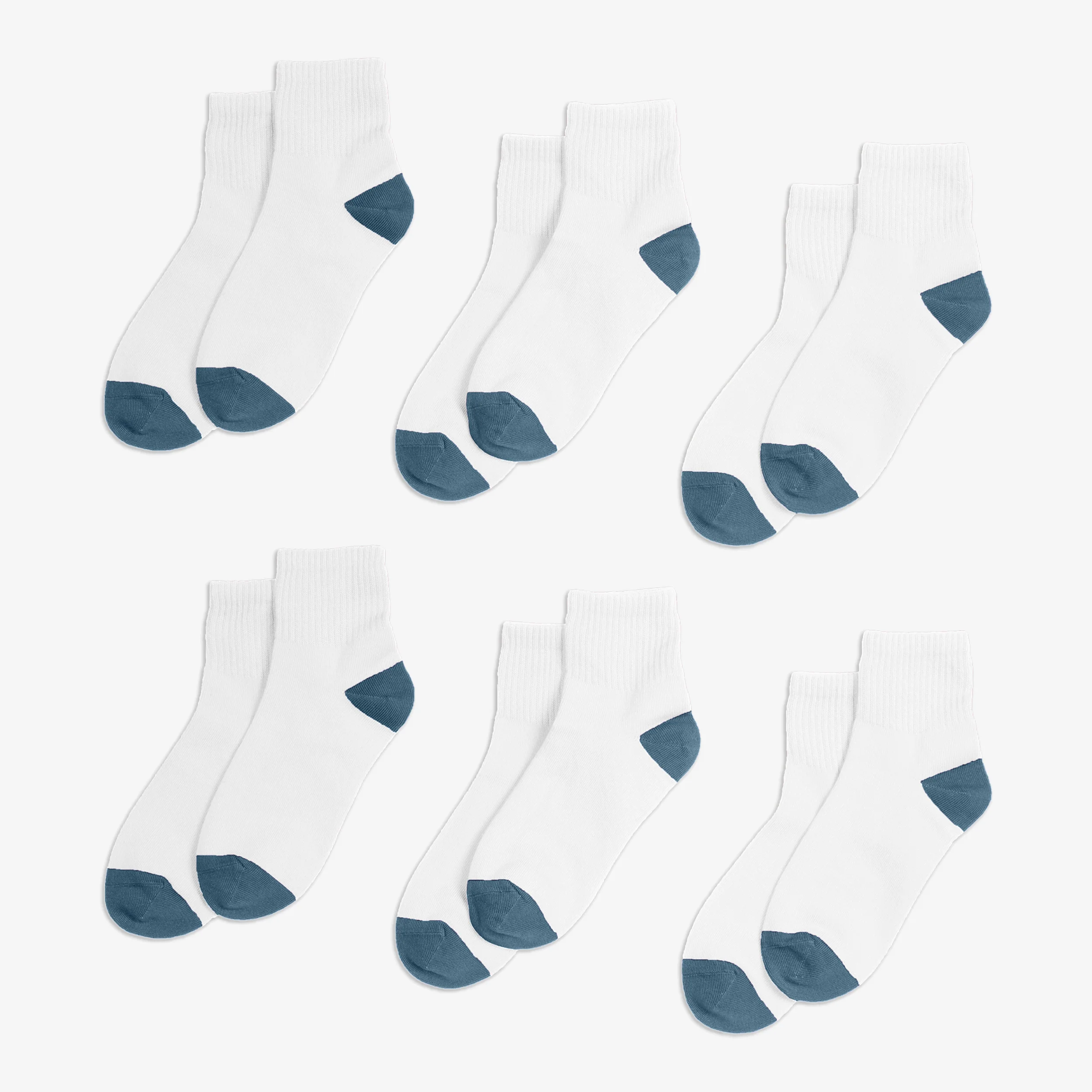 Kids quarter sock 6-pack - Image 11