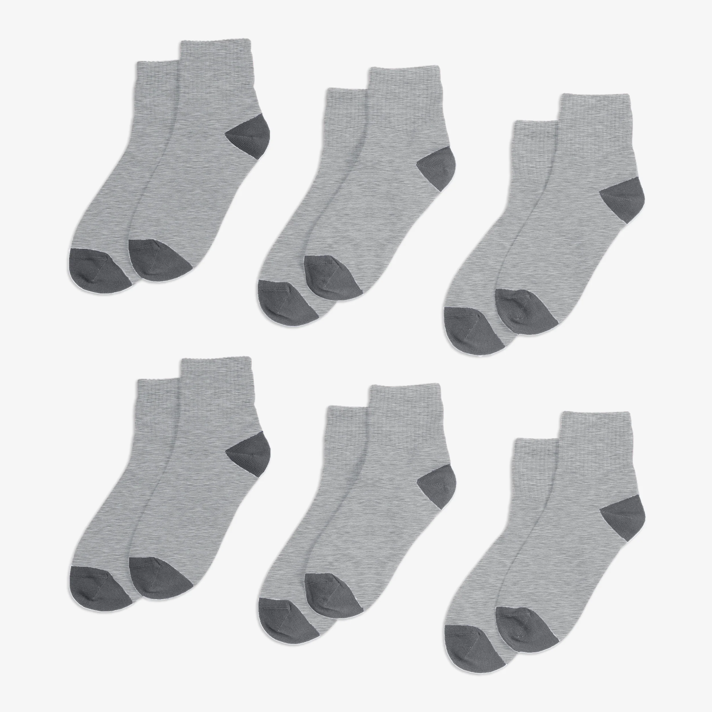 Kids quarter sock 6-pack - Image 4