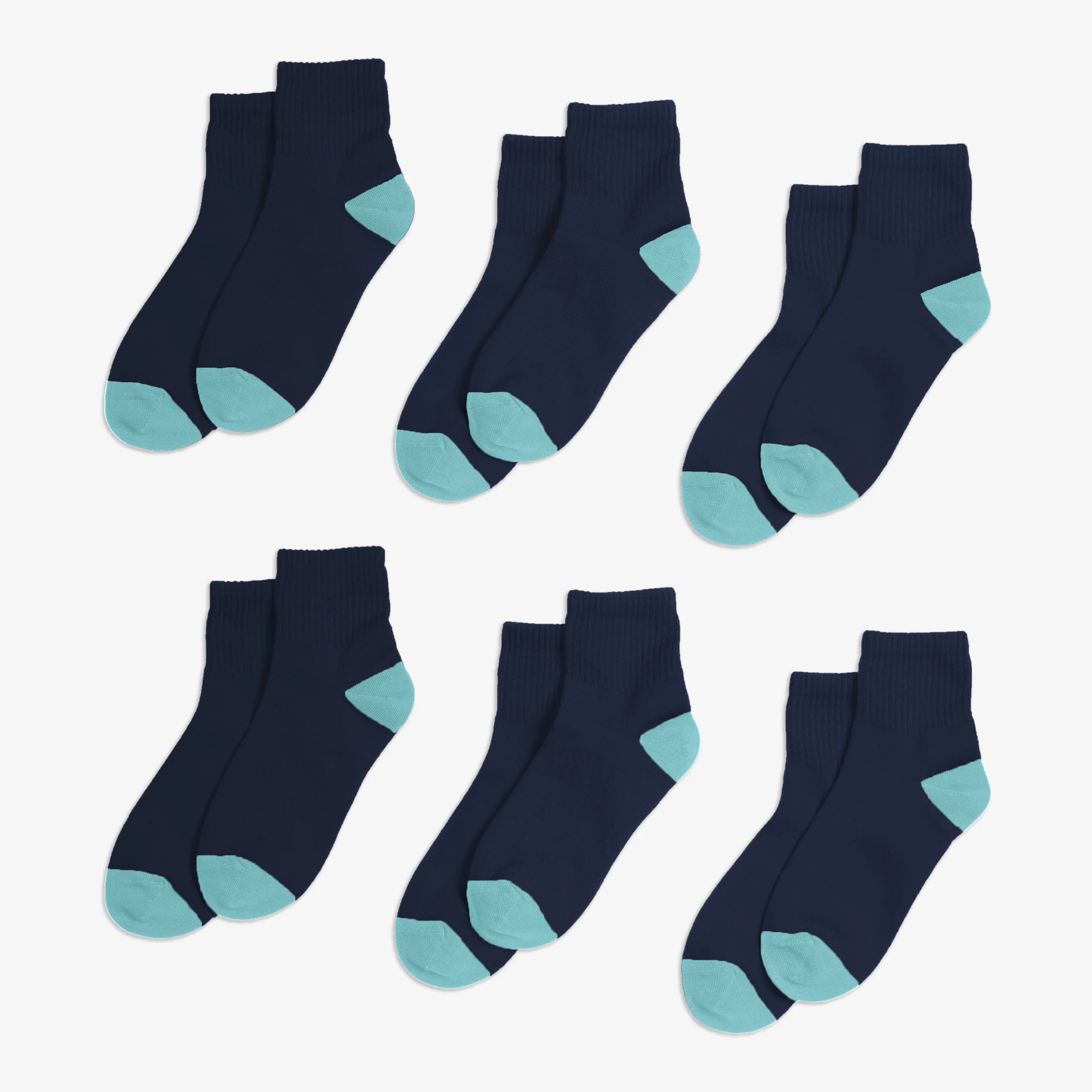 Kids quarter sock 6-pack - Image 6