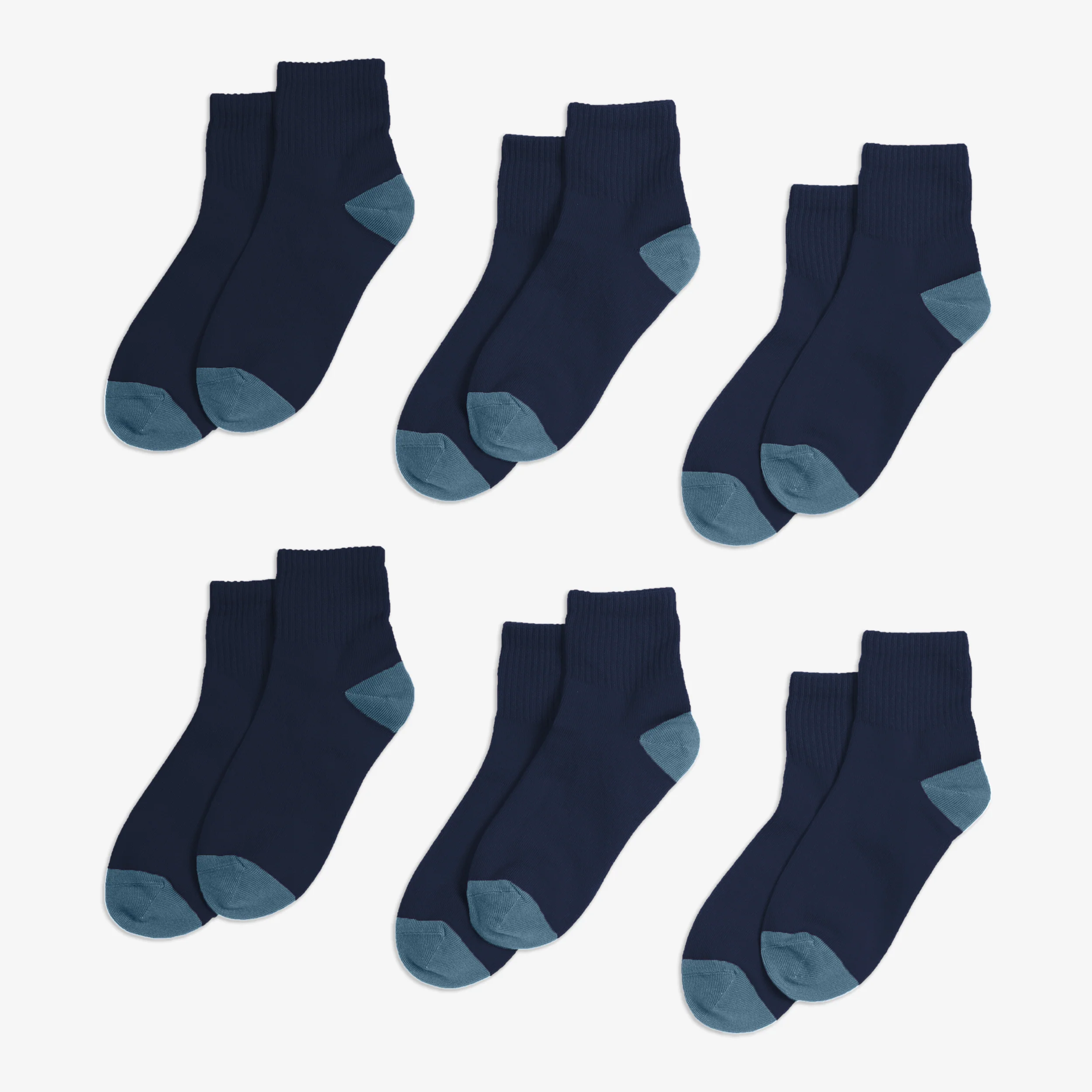 Kids quarter sock 6-pack - Image 7