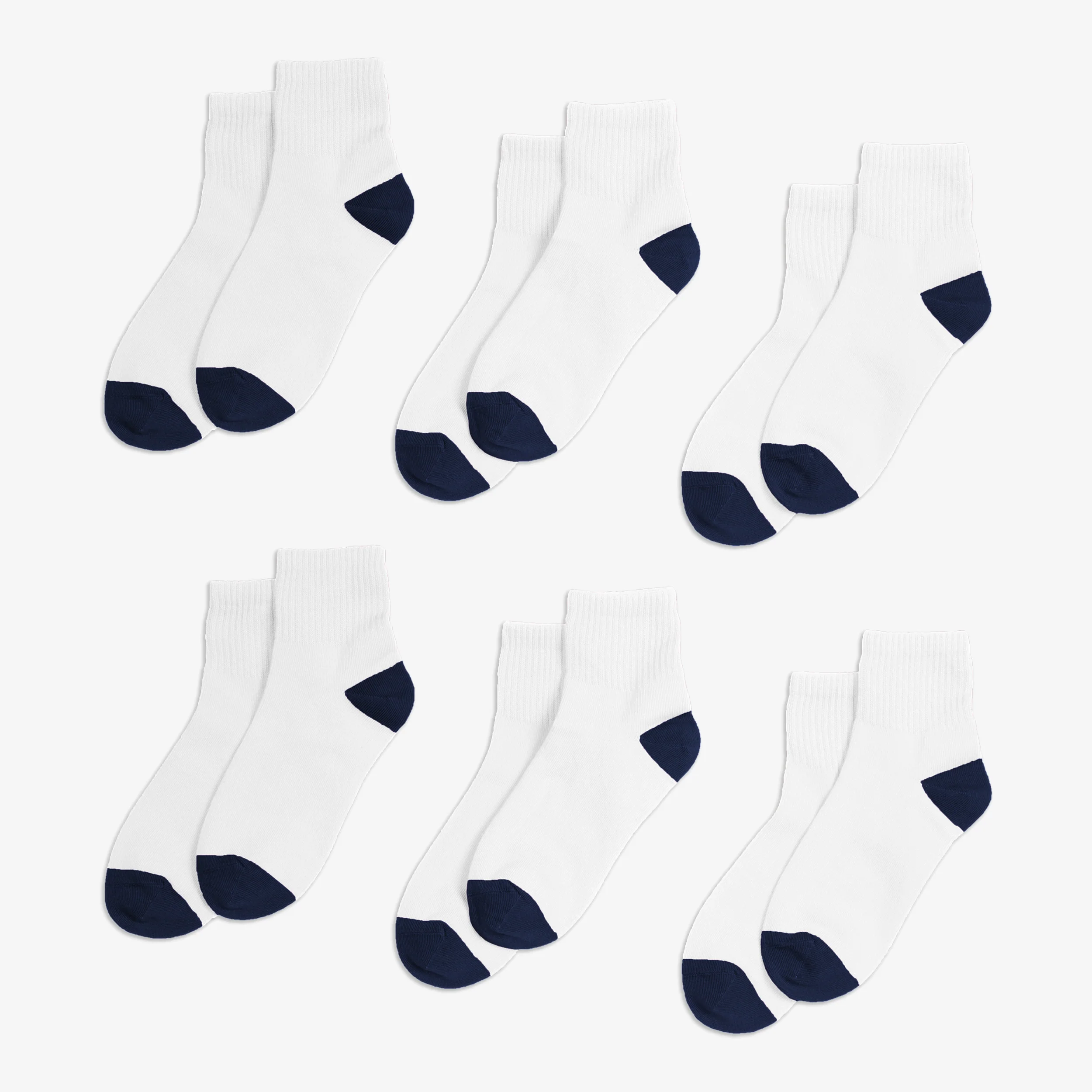 Kids quarter sock 6-pack - Image 9