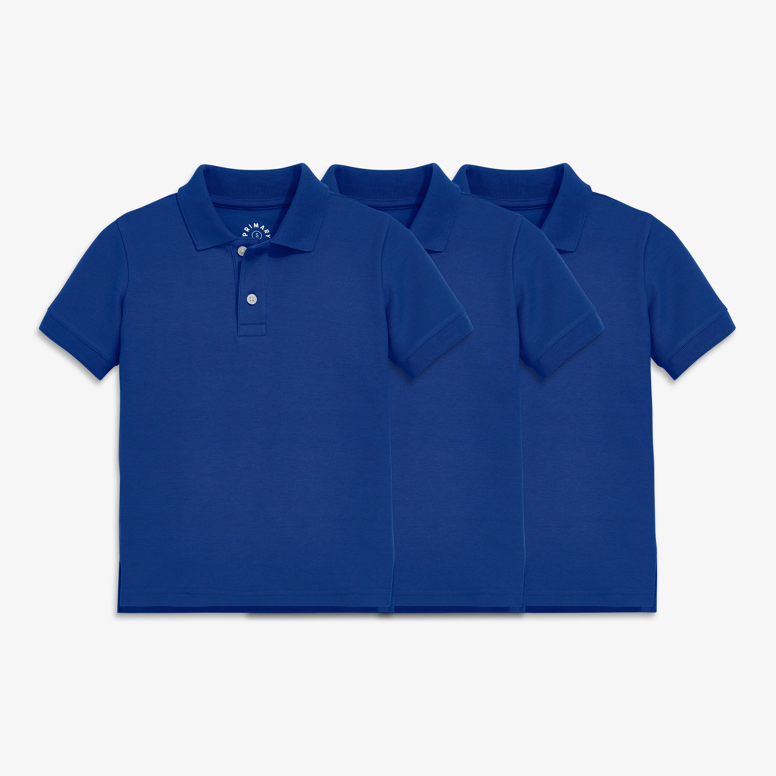 Kids short sleeve pique polo 3-pack - Image 6