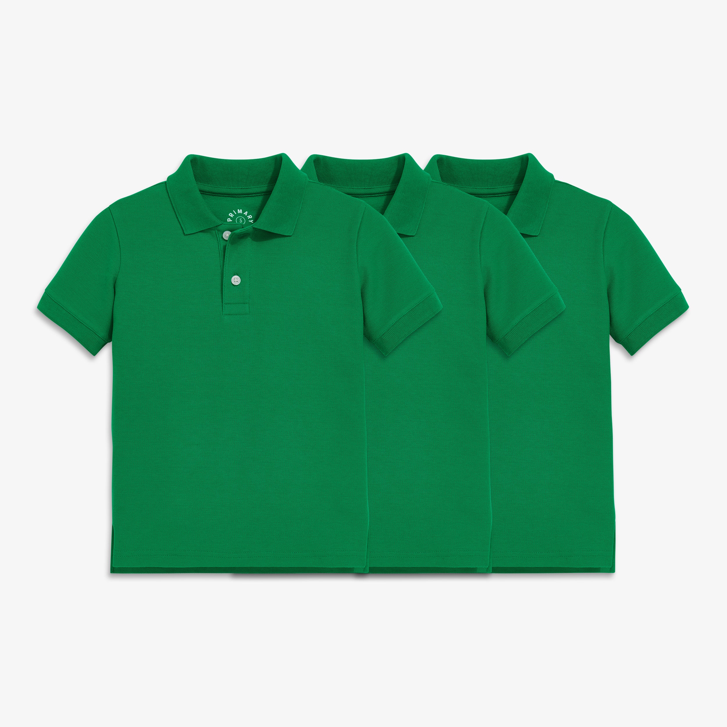 Kids short sleeve pique polo 3-pack - Image 9