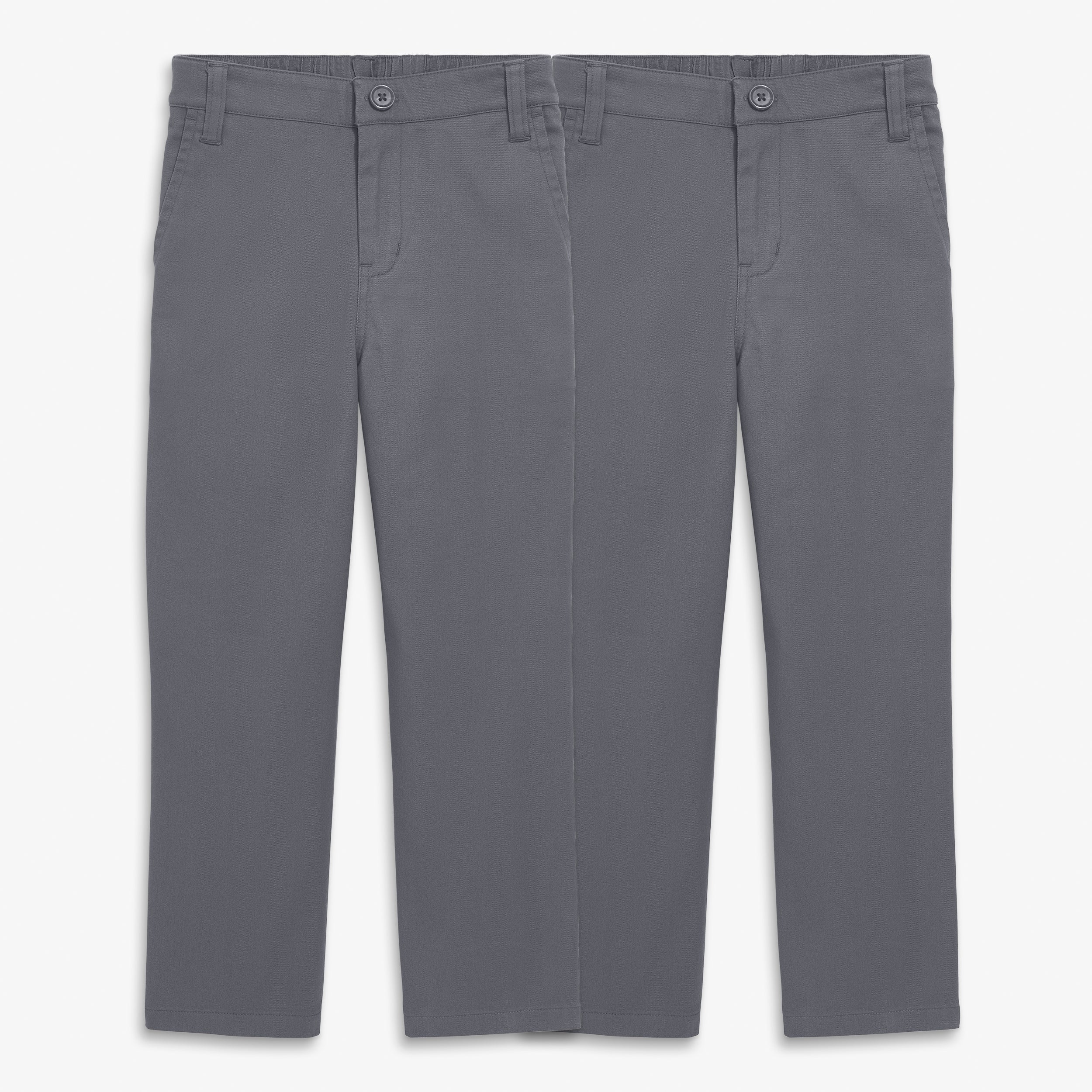 Kids stretch chino elastic-back pant 2-pack - Image 3