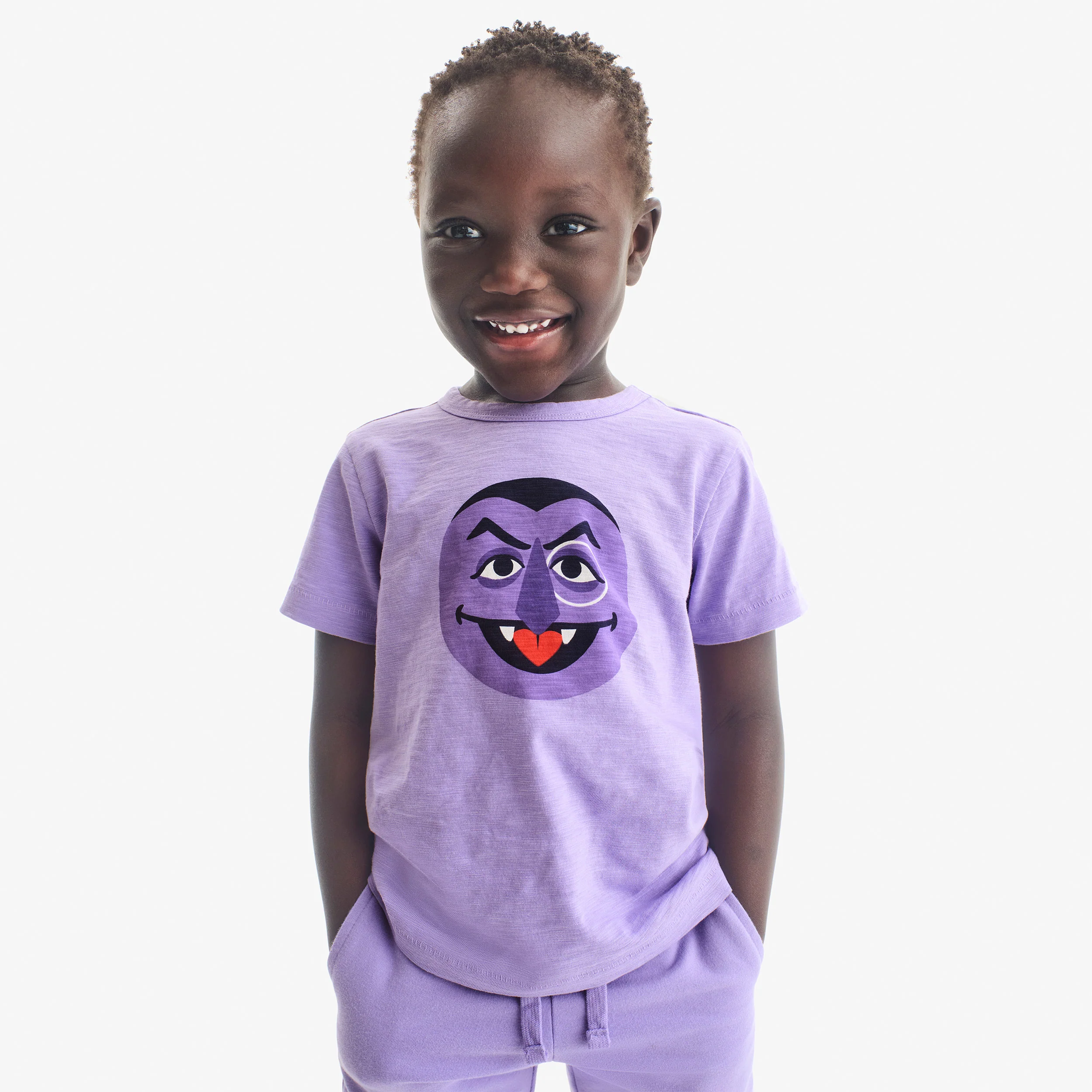 Kids Count Von Count tee