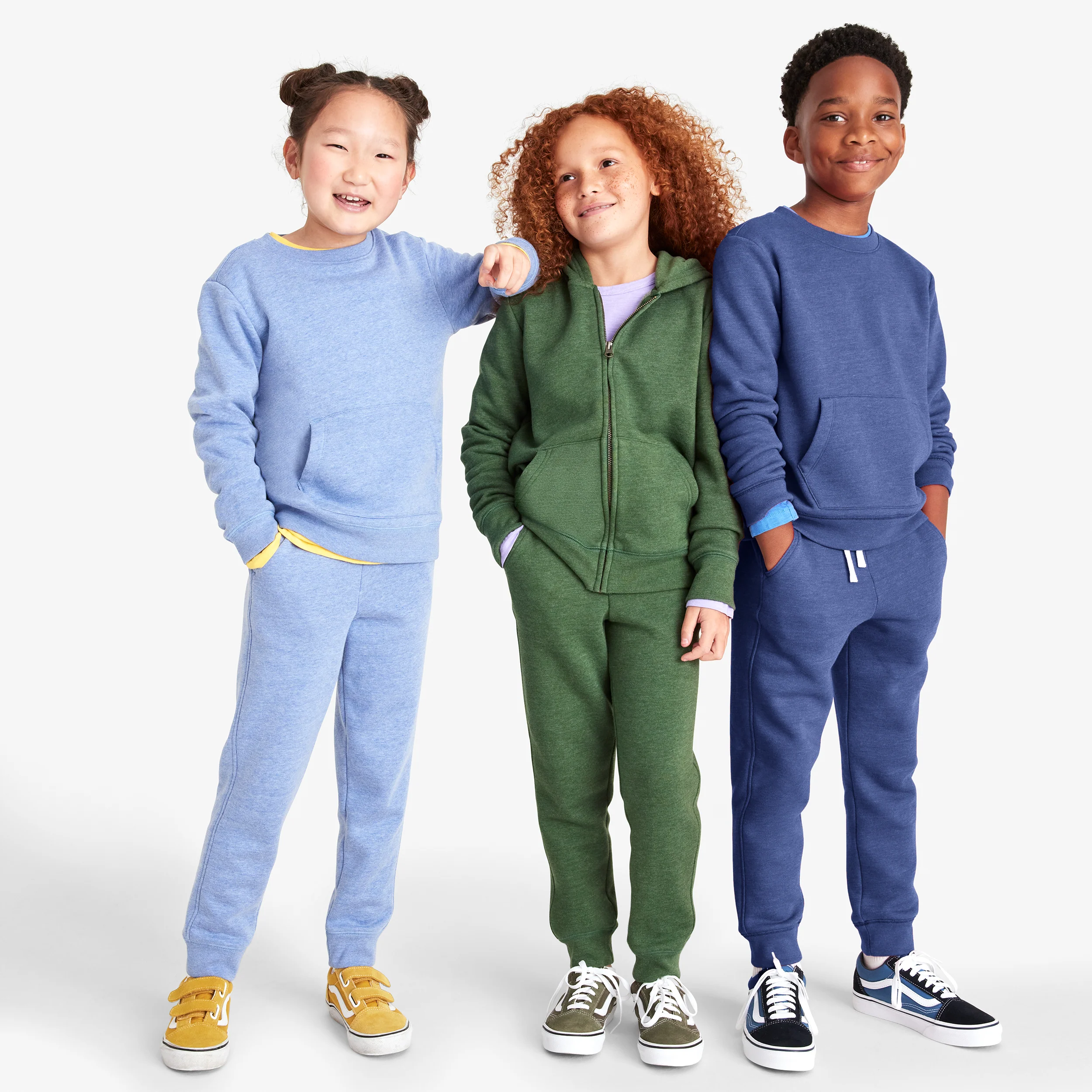 Kids cozy fleece crewneck sweatshirt - Image 11