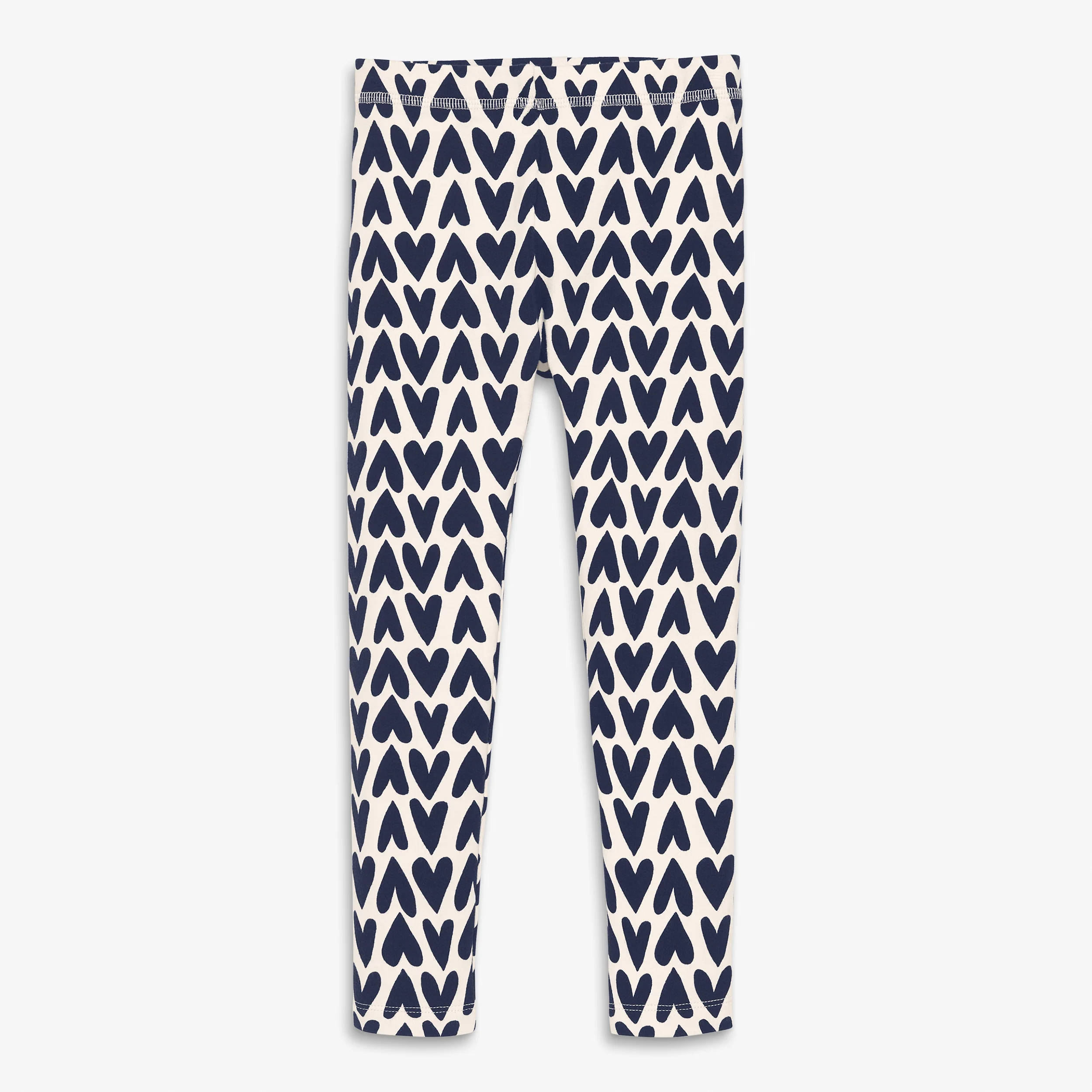 Clearance kids french terry cozy legging in cutout hearts - Image 2