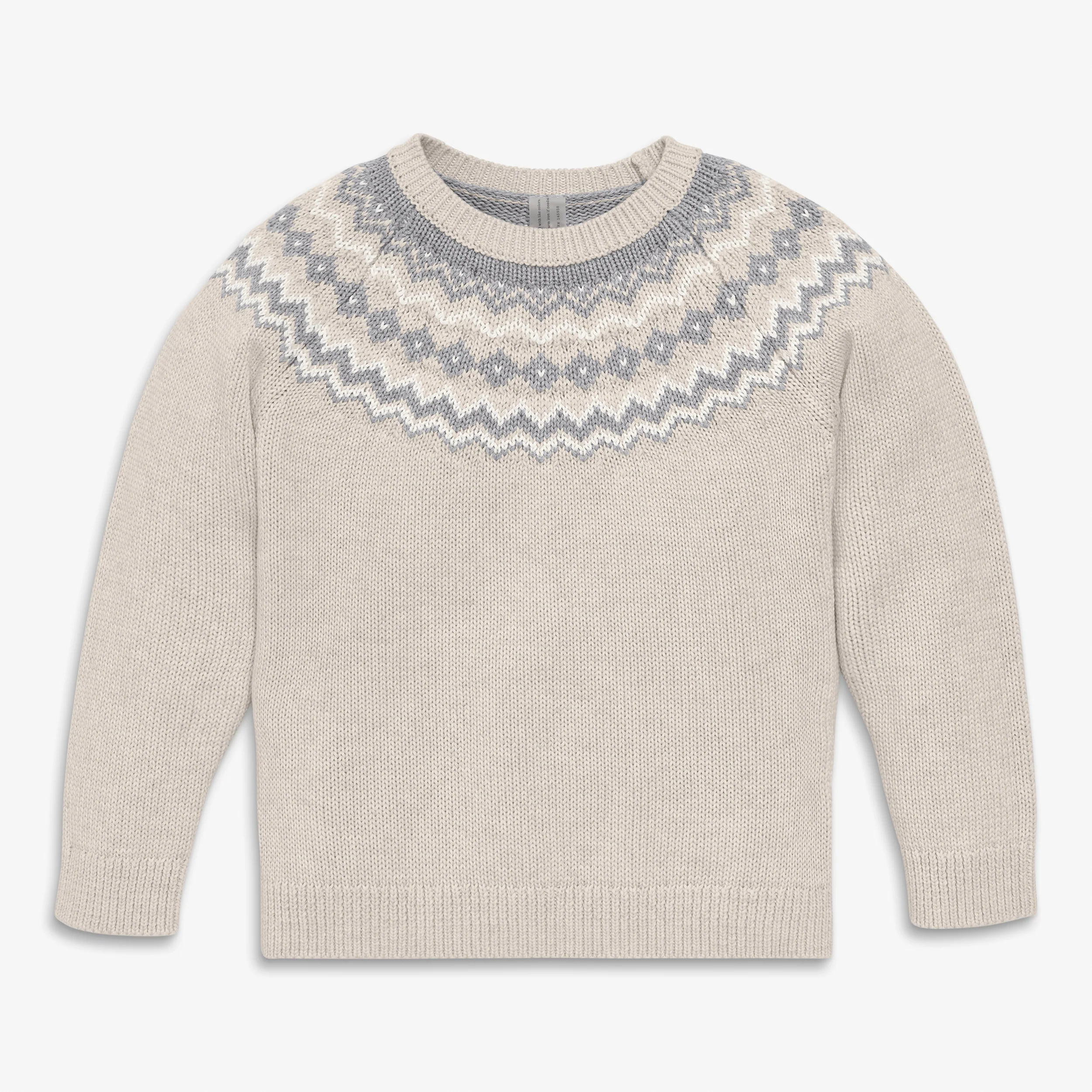 Kids fair isle sweater - Image 2